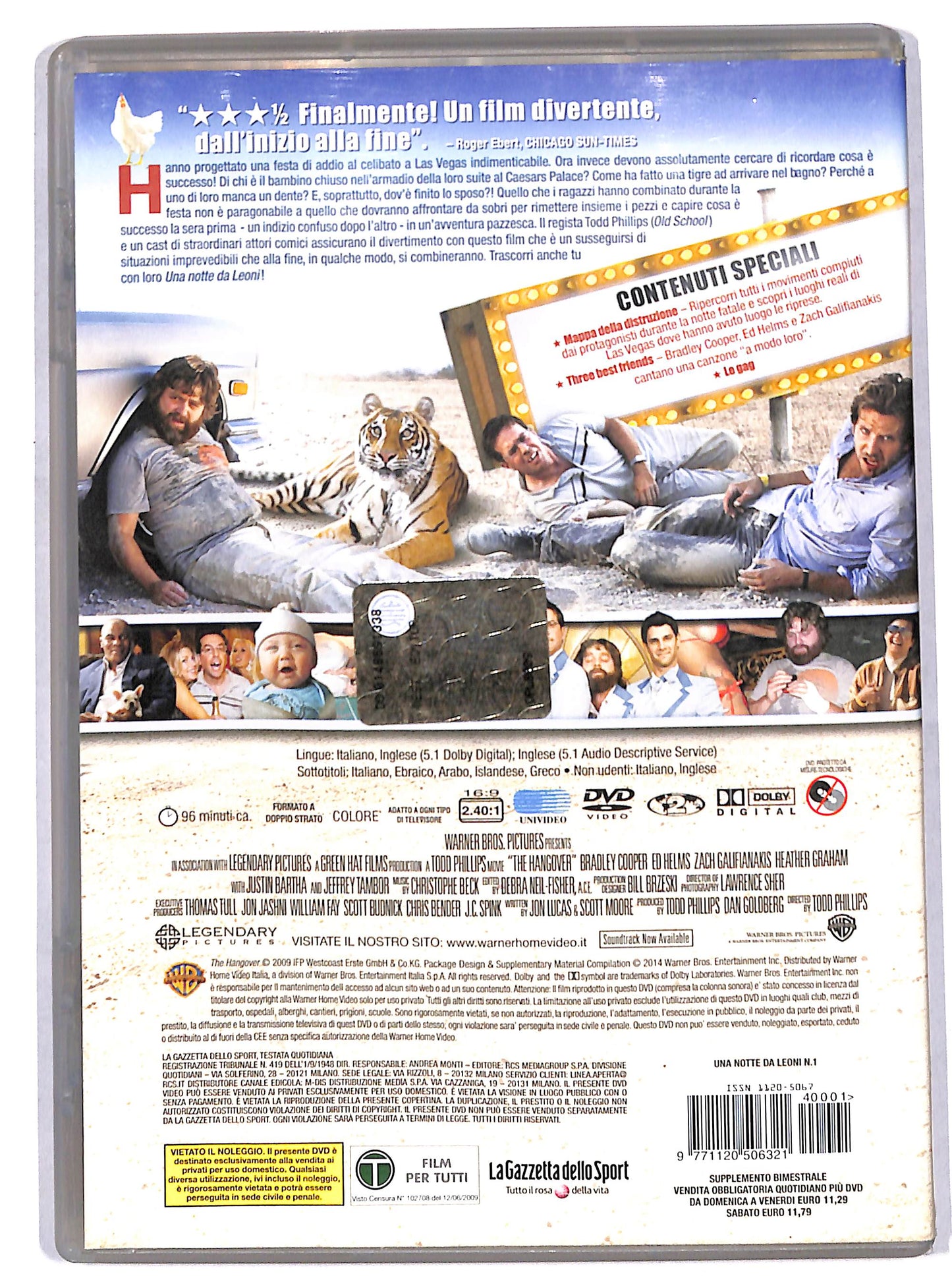 EBOND Una notte da leoni EDITORIALE DVD D676301