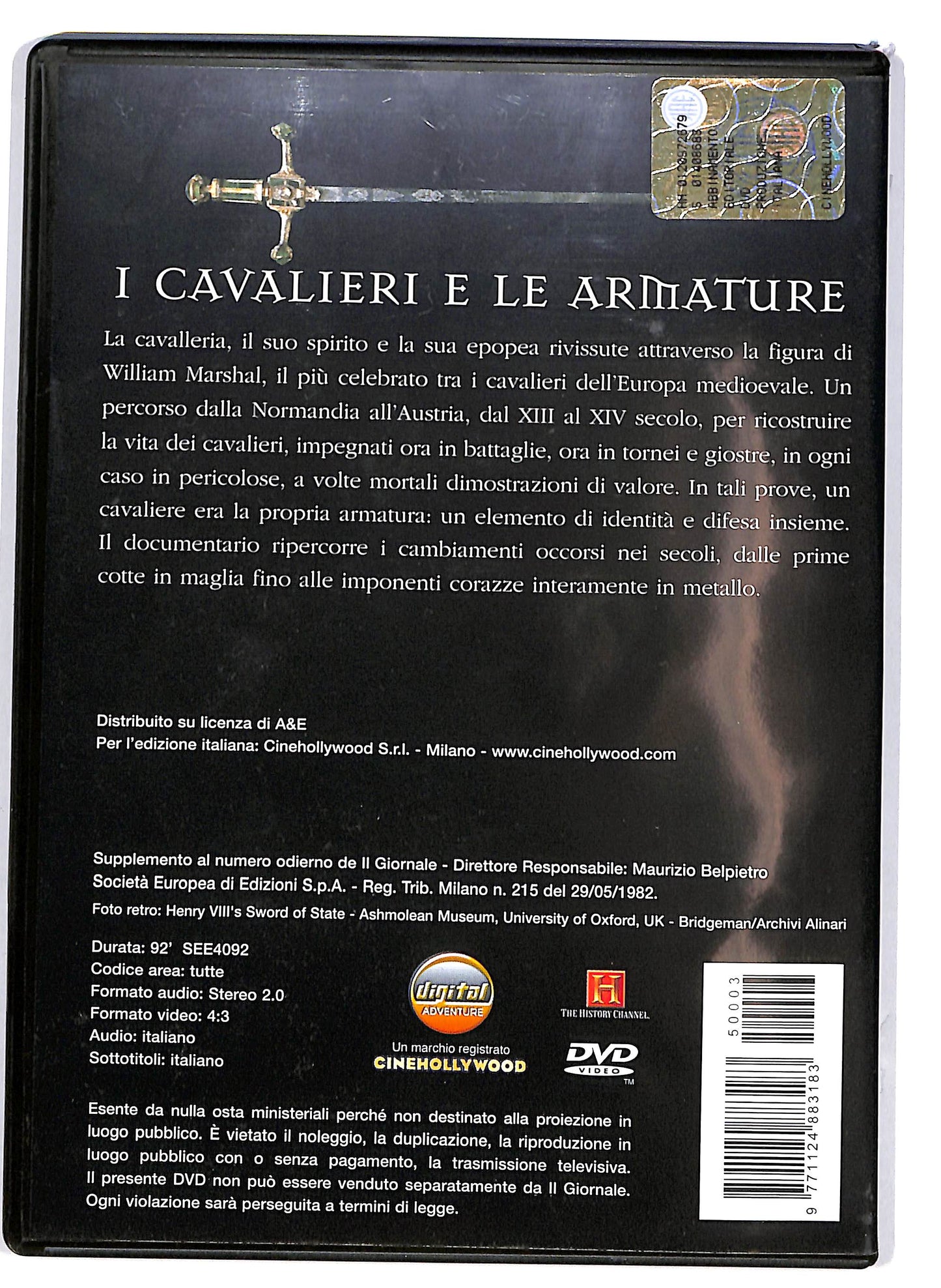 EBOND I Cavalieri e le armature vol.3 DVD D676627