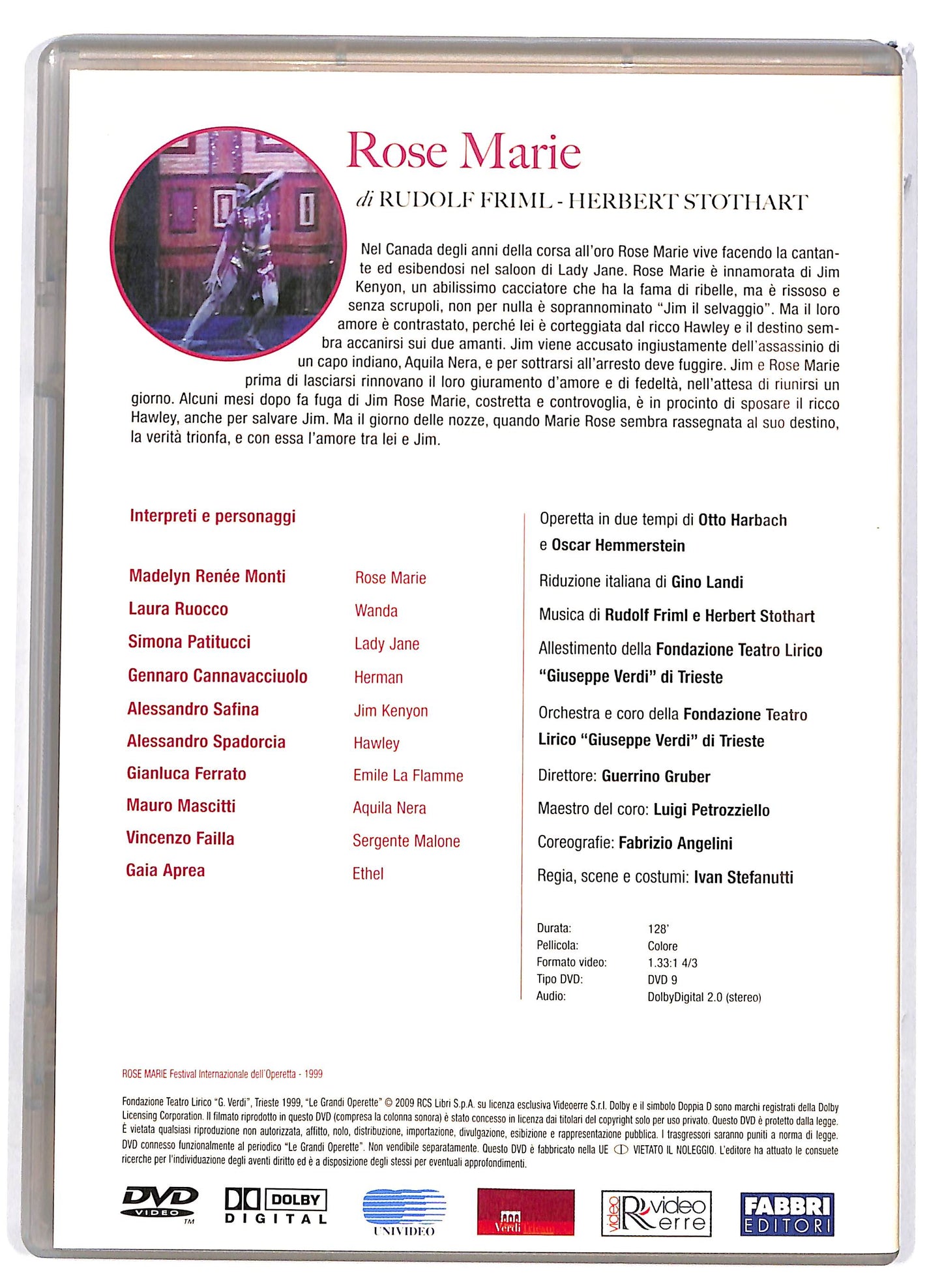 EBOND Le Grandi Operette - Rose Marie EDITORIALE DVD D676646