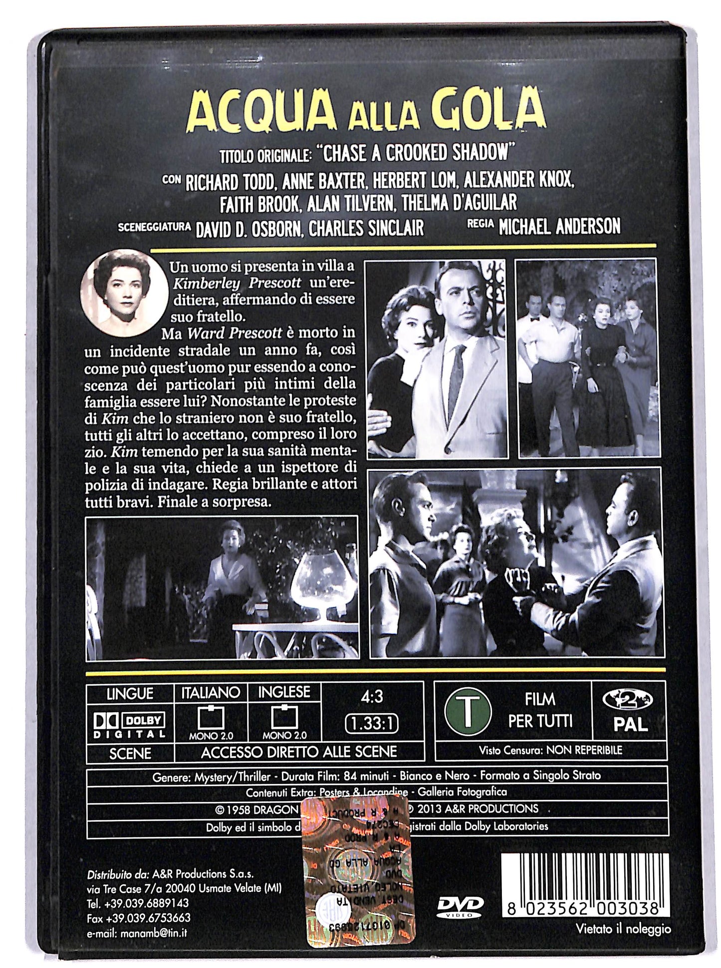 EBOND acqua alla gola DVD D676742