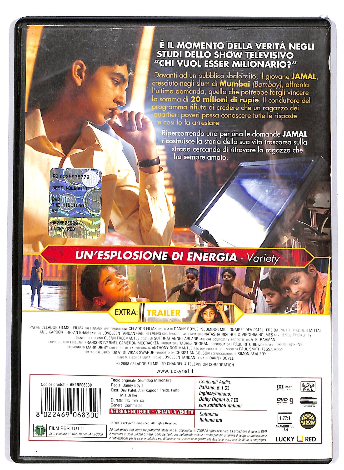 EBOND The Millionaire NOLEGGIO DVD D676836