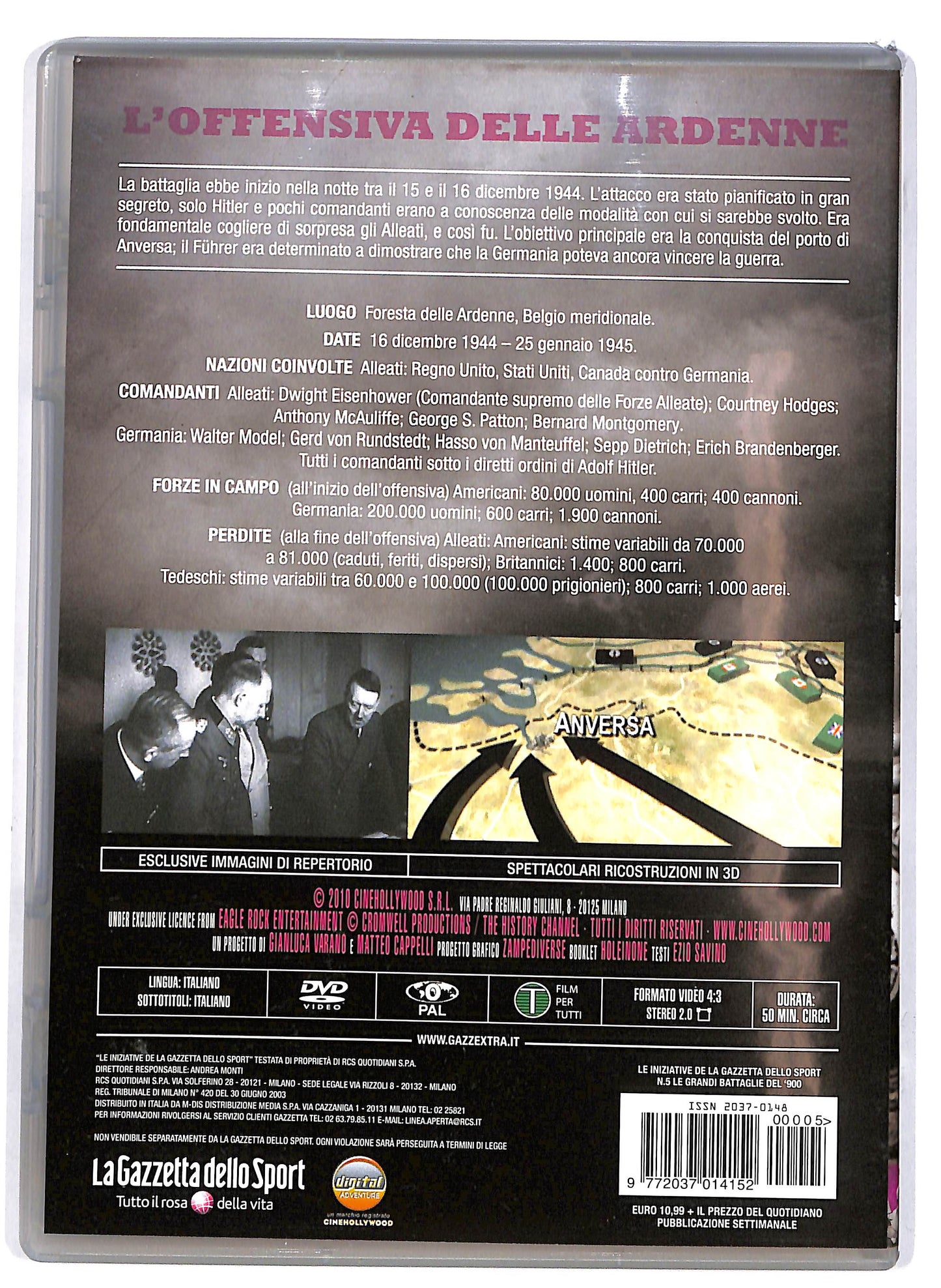 EBOND l'offensiva delle ardenne EDITORIALE DVD D676918
