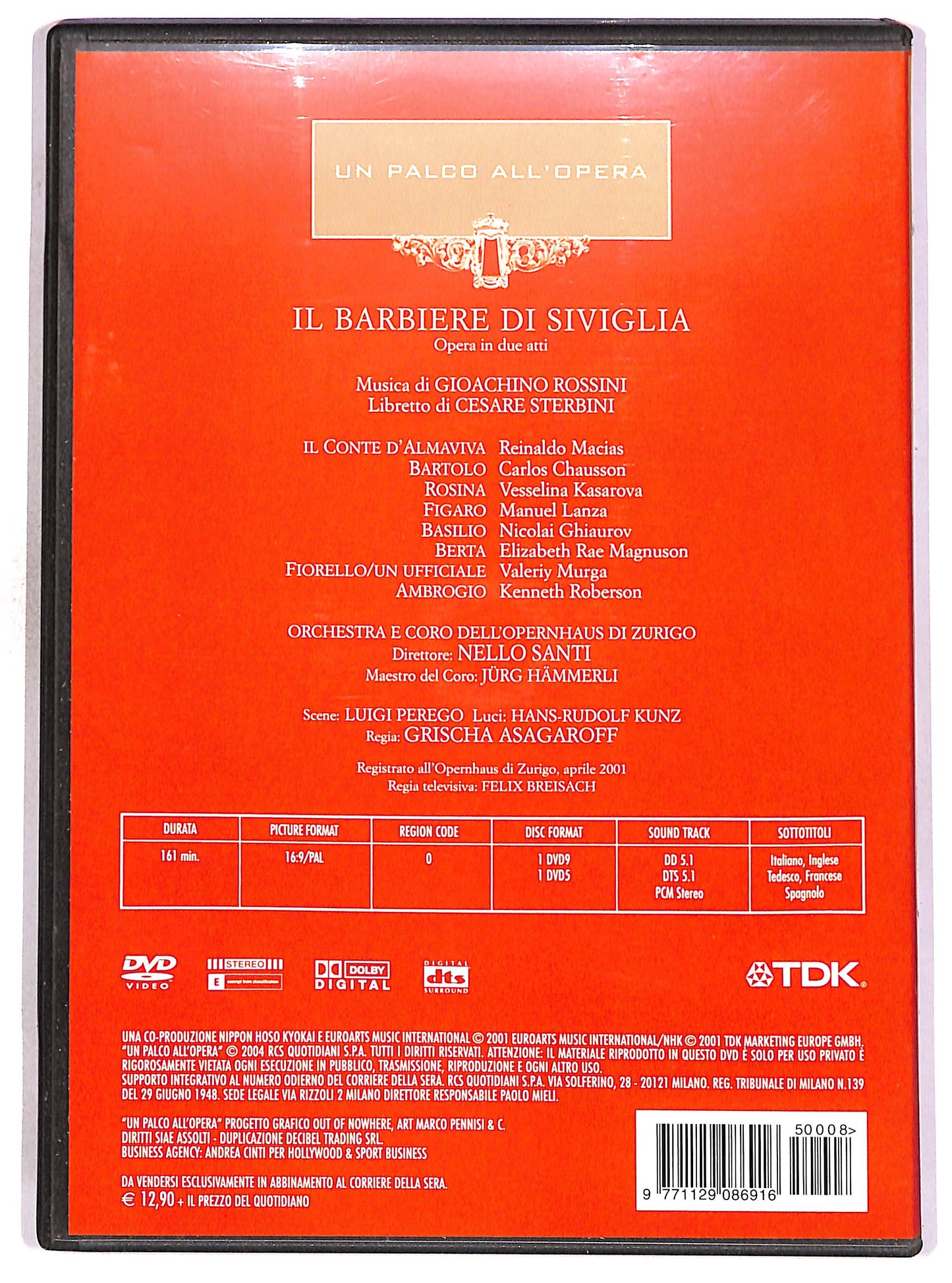 EBOND Un parco all'opera n8 - Il barbiere di Siviglia EDITORIALE DVD D677162