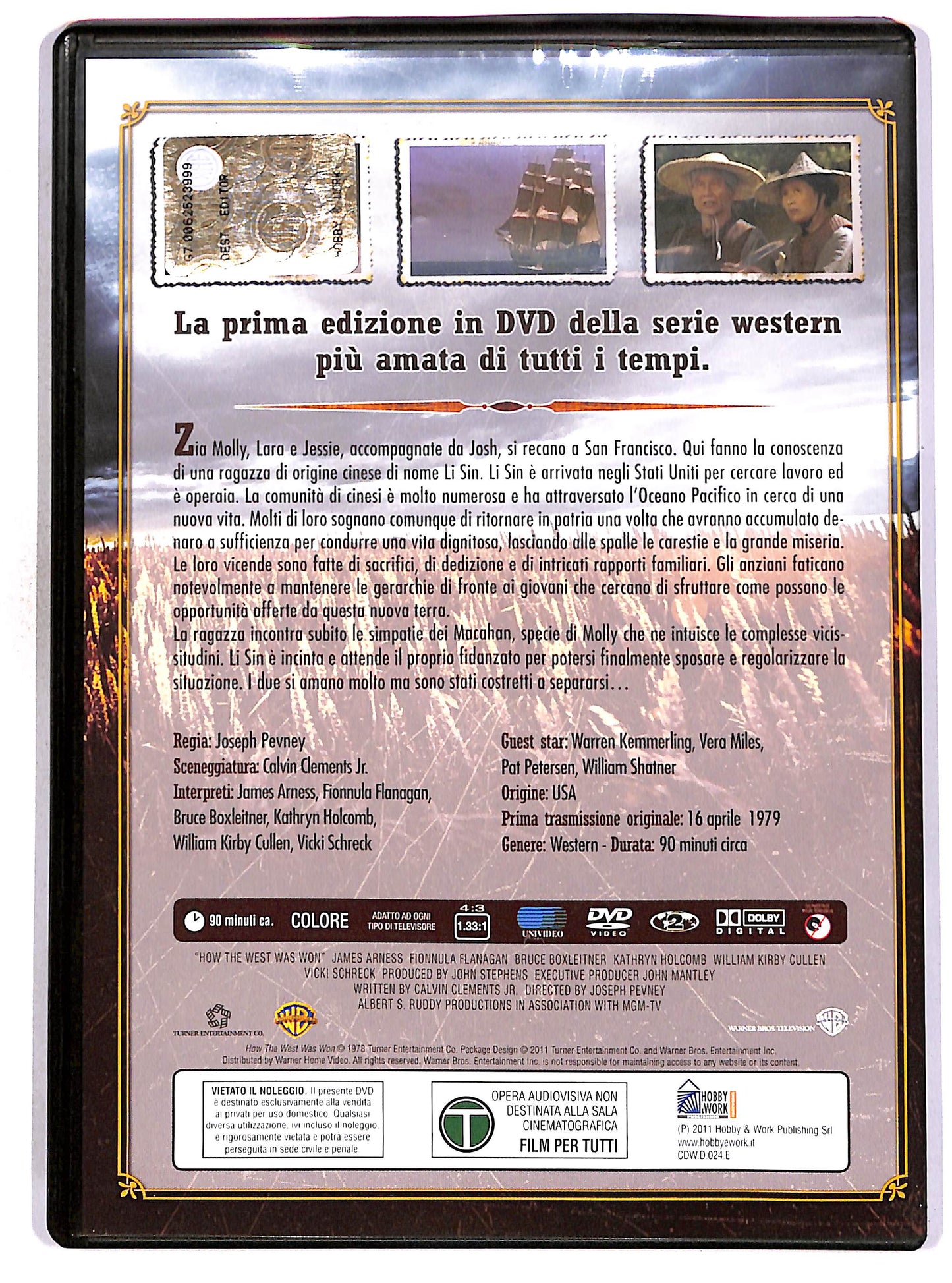 EBOND Alla conquista del West Vol.24 - Stg.3 Episodio 10 EDITORIALE DVD D677208