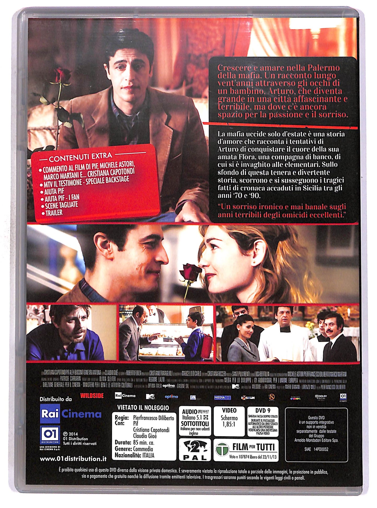 EBOND La mafia uccide solo d'estate EDITORIALE DVD D677247