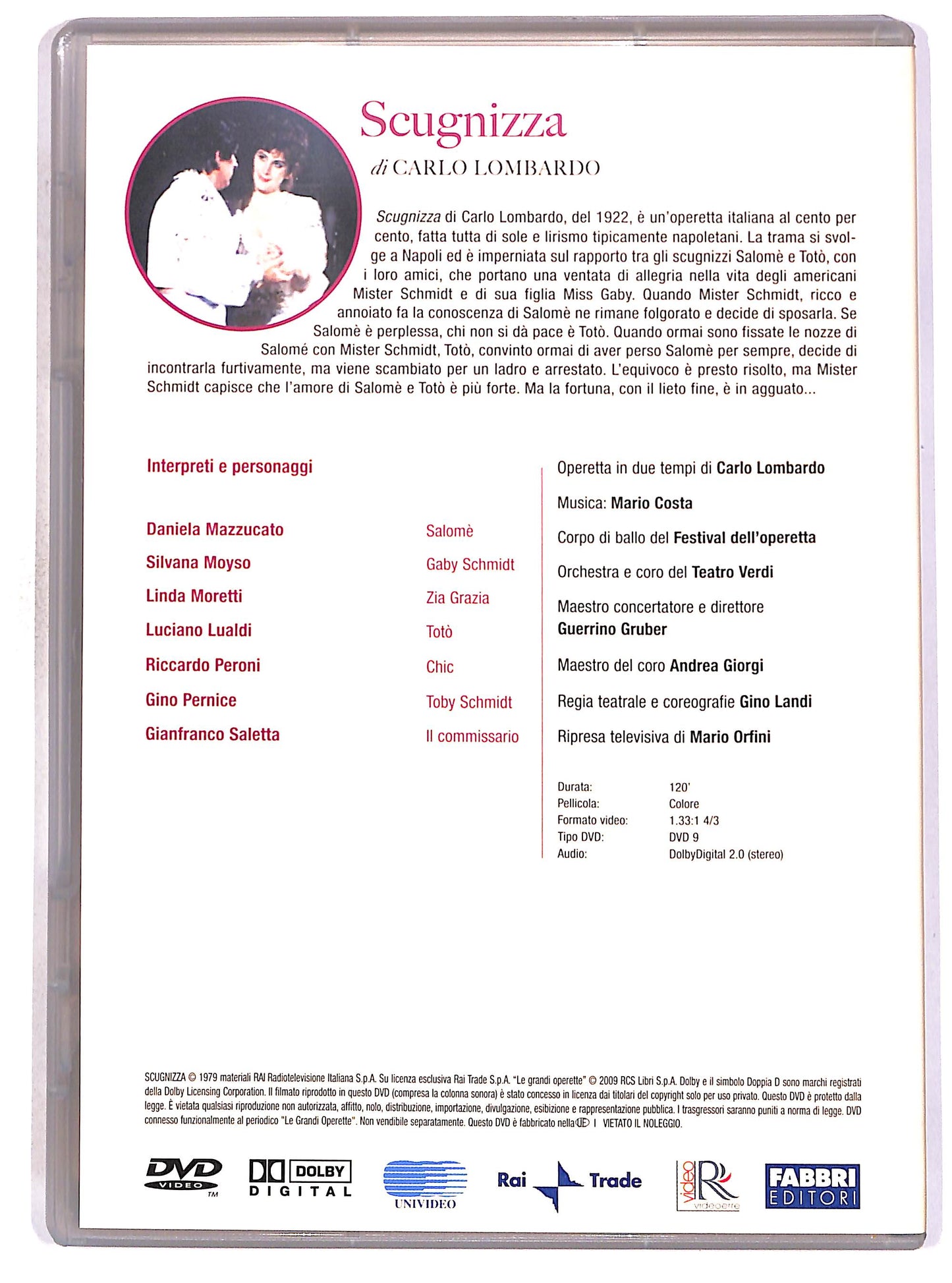 EBOND Le grandi operette - Scugnizza EDITORIALE DVD D677337
