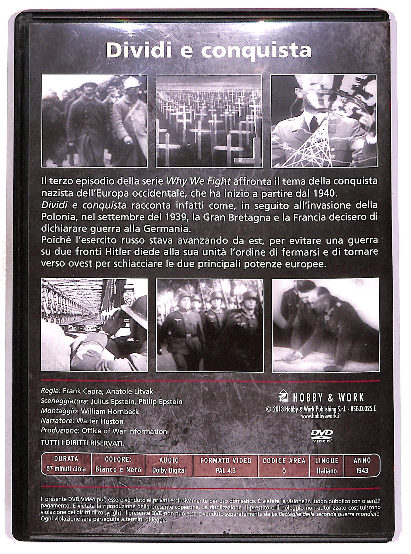 EBOND Dividi e conquista EDITORIALE DVD D677552