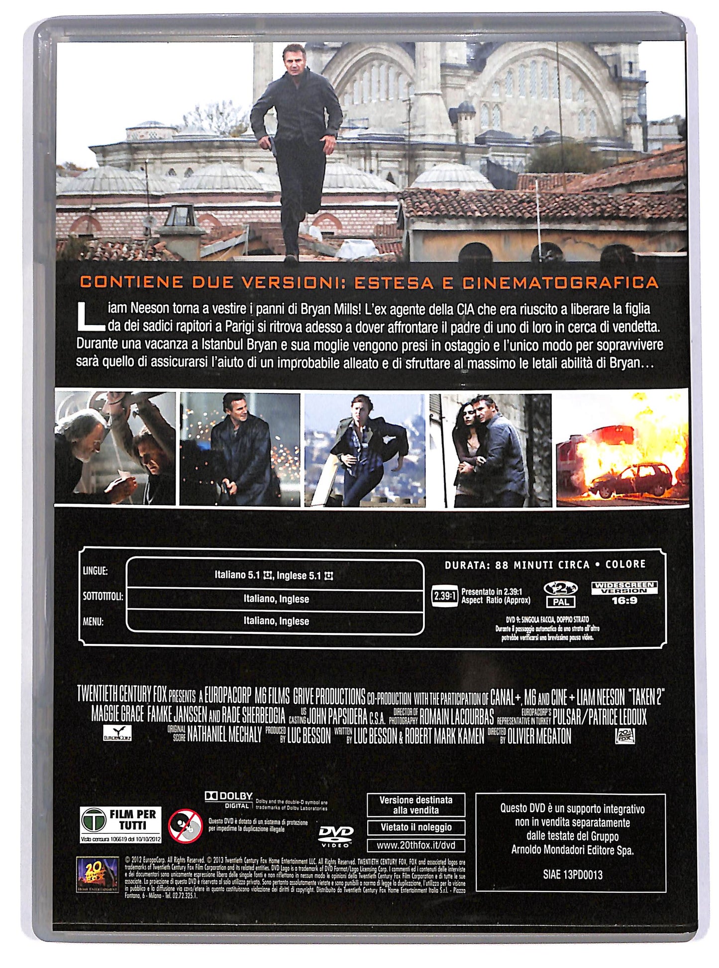 EBOND Taken - La vendetta EDITORIALE DVD D677619