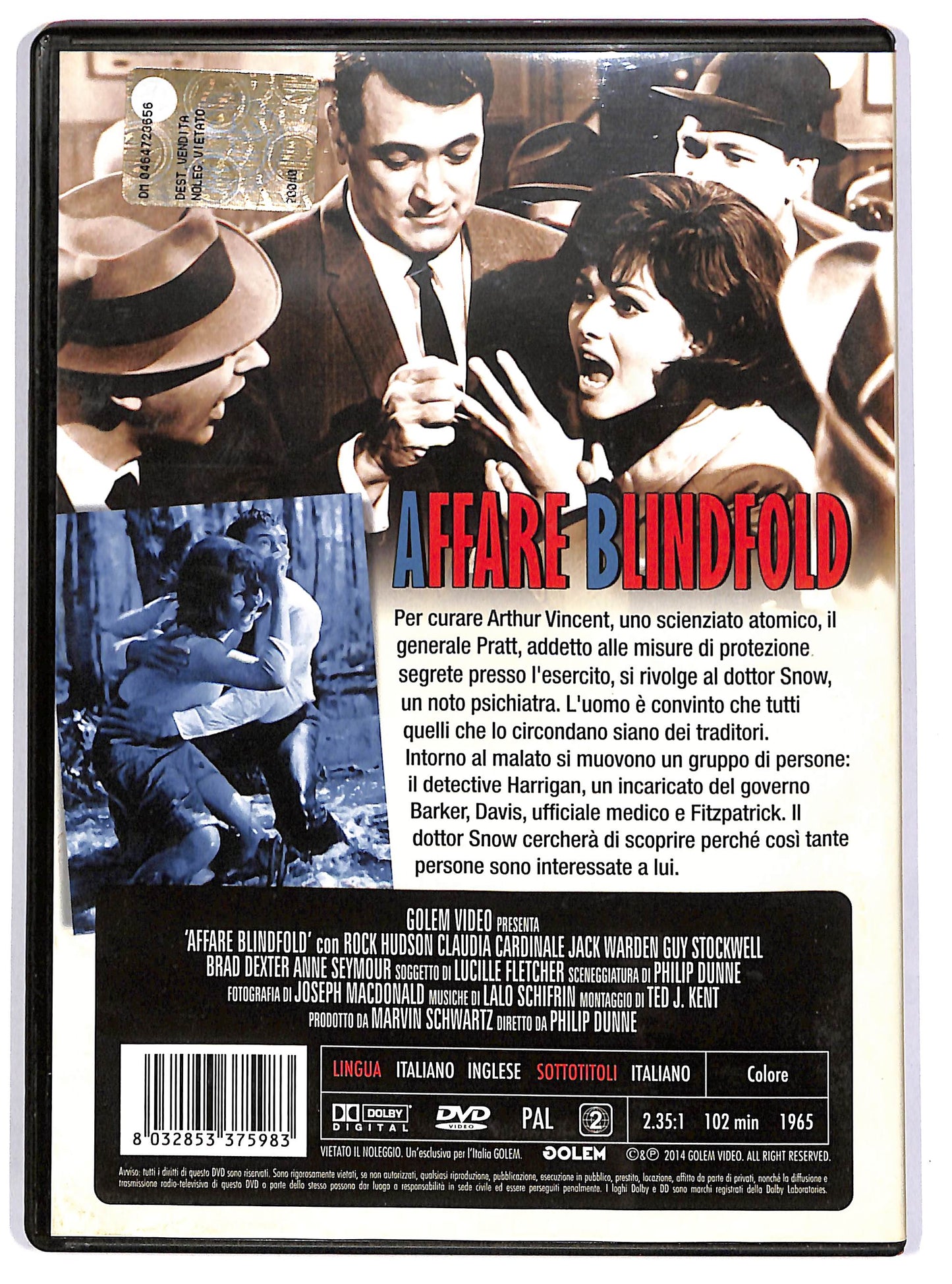 EBOND L' affare Blindfold DVD D677760