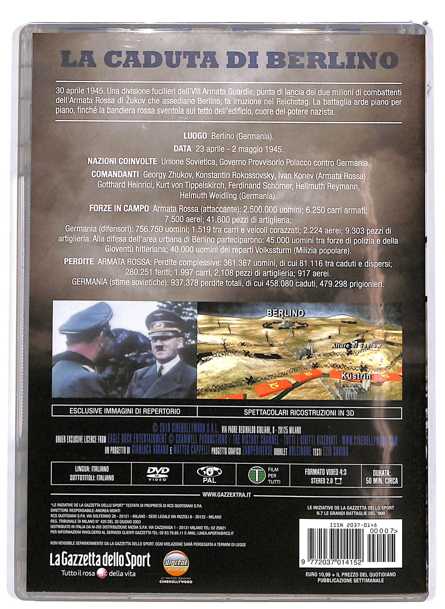 EBOND La Caduta di Berlino 1945 EDITORIALE DVD D677802