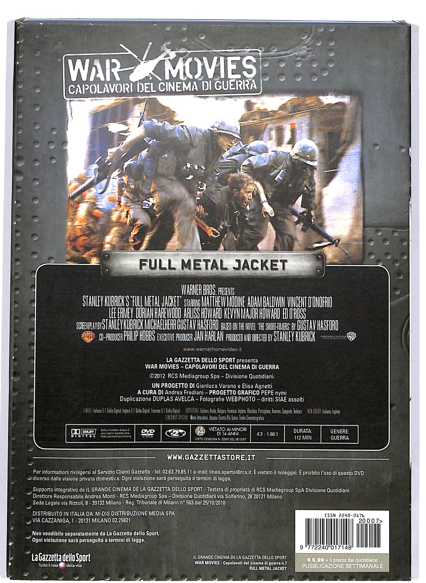 EBOND Full Metal Jacket vol.7 EDITORIALE DVD D677823