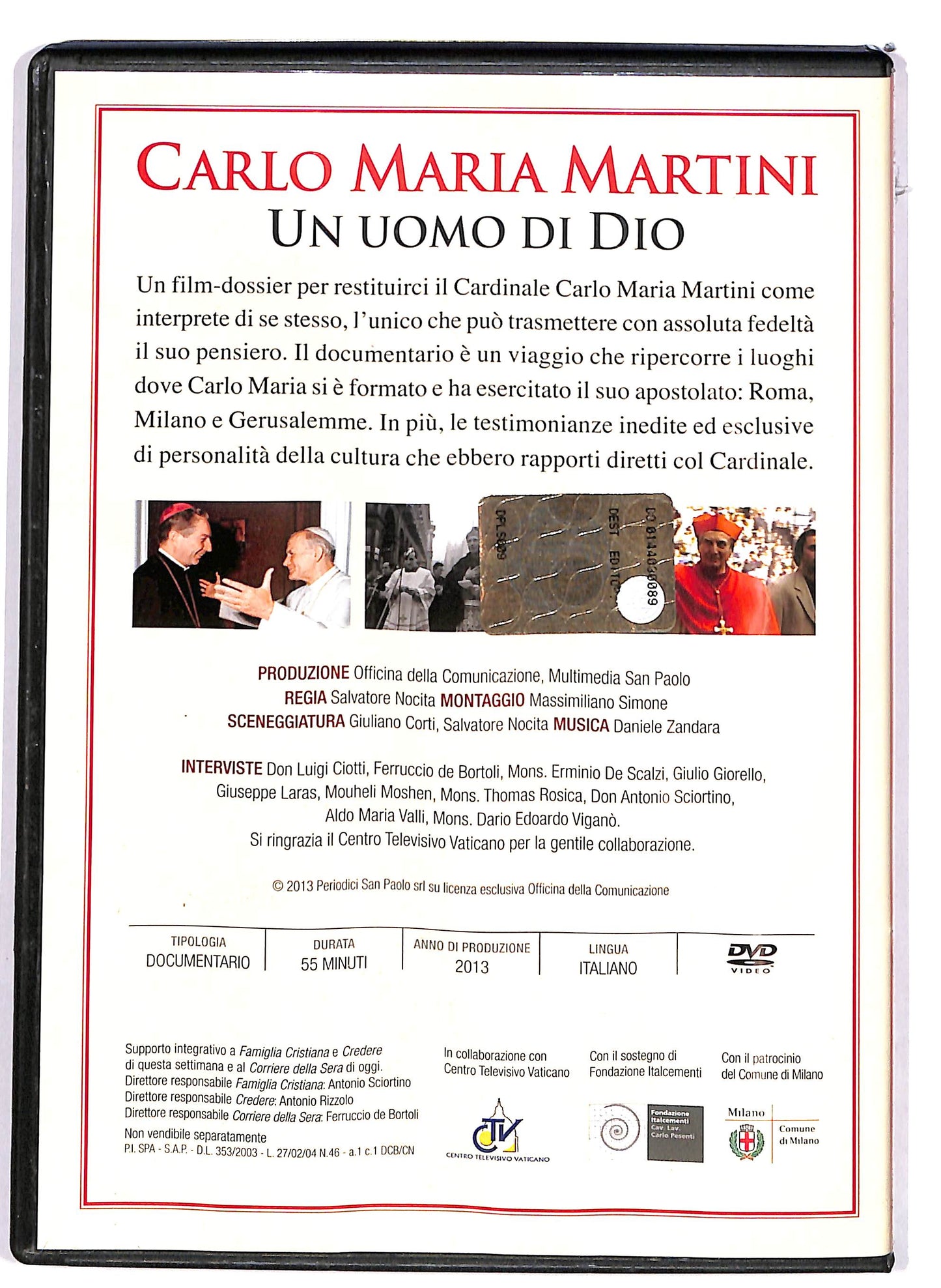 EBOND Carlo Maria Martini - un uomo di Dio EDITORIALE DVD D677941