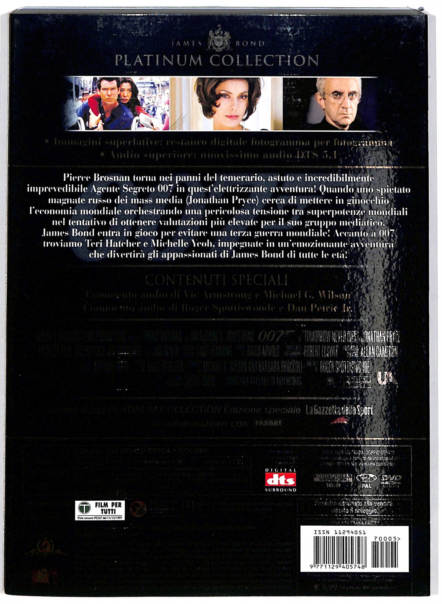 EBOND 007 - Il domani non muore mai EDITORIALE DVD D678005