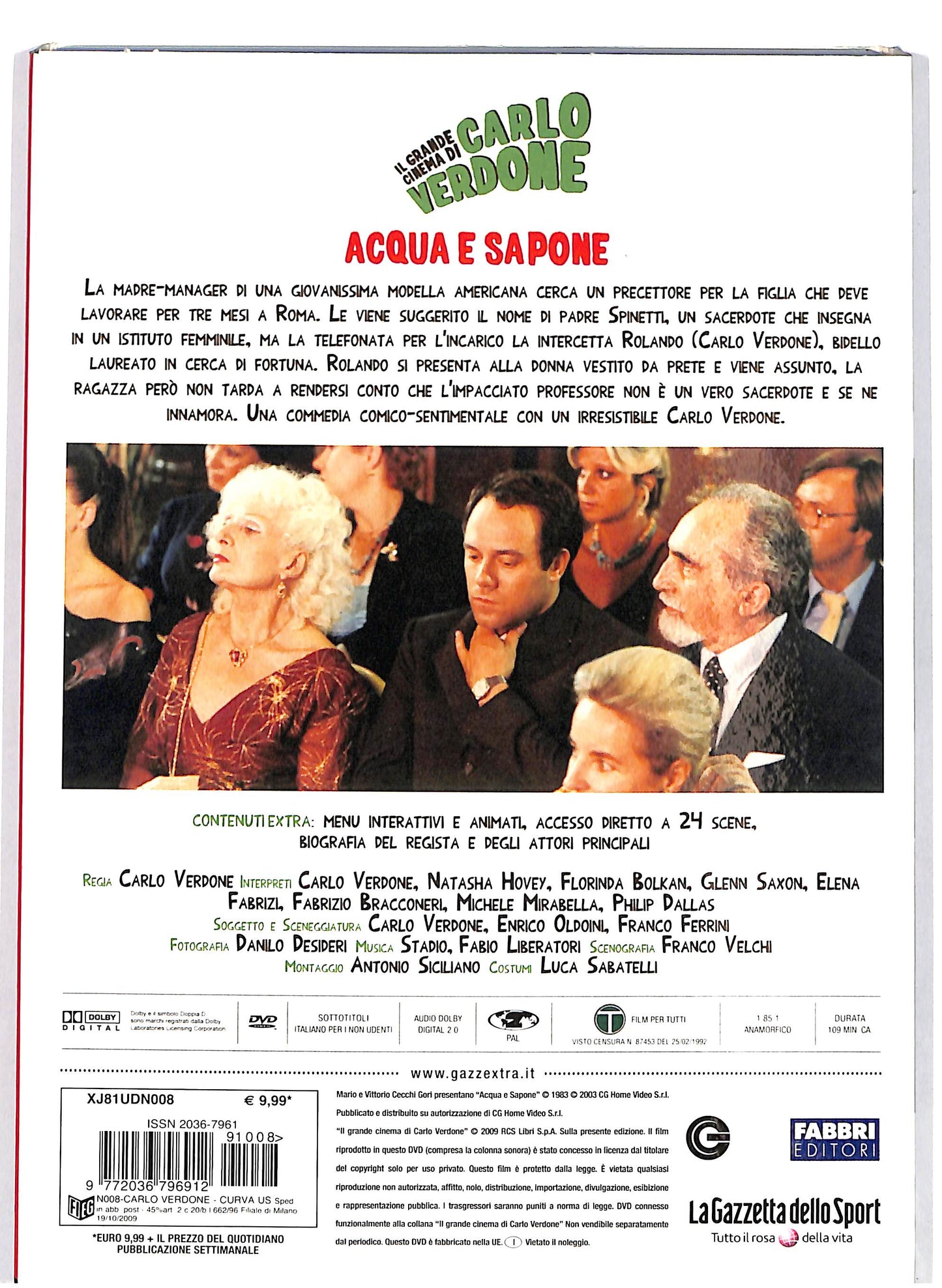 EBOND Acqua e sapone EDITORIALE DVD D678042