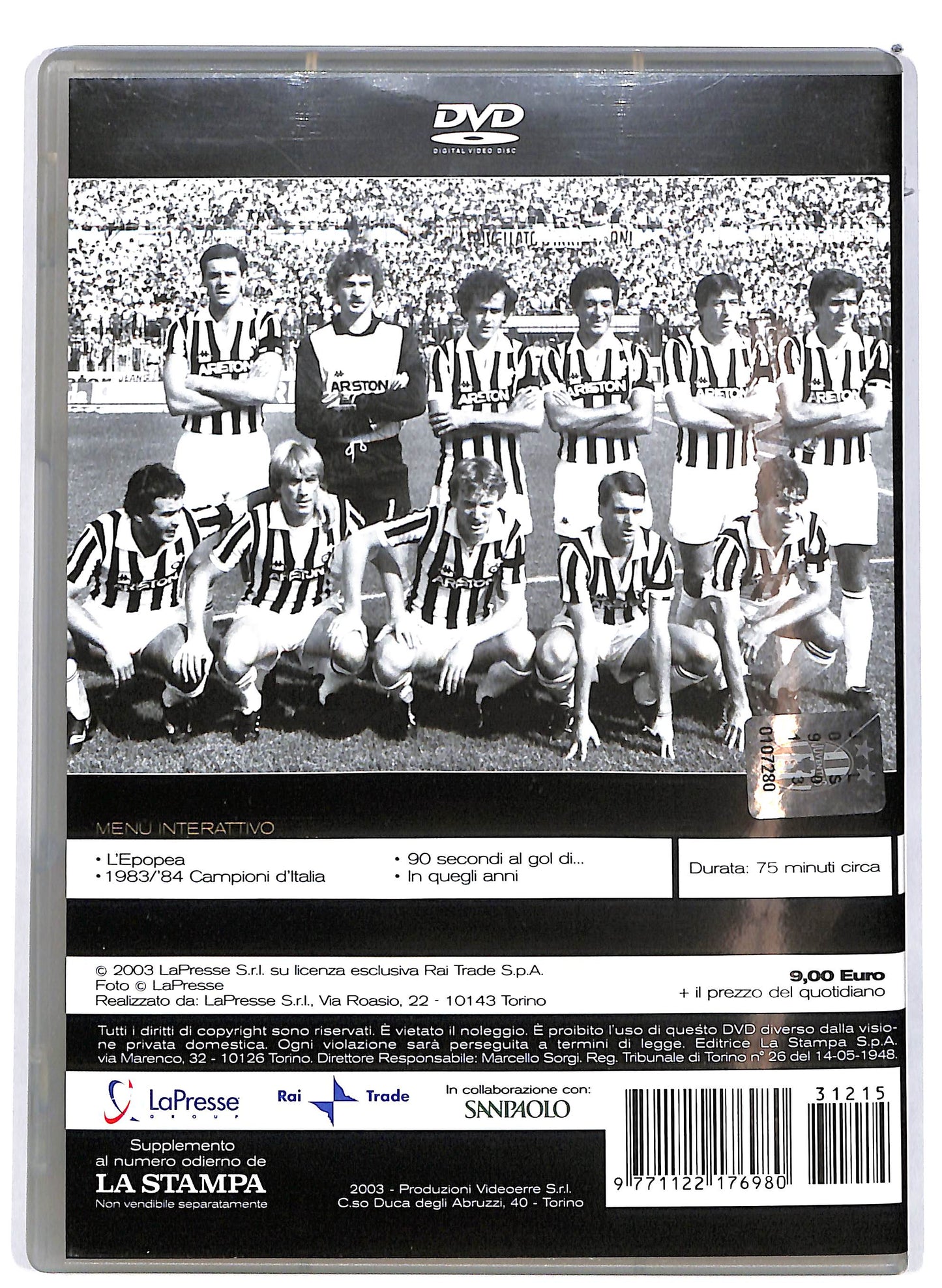 EBOND Le Roi Michel e il suo primo scudetto 1983-84 EDITORIALE DVD D678139