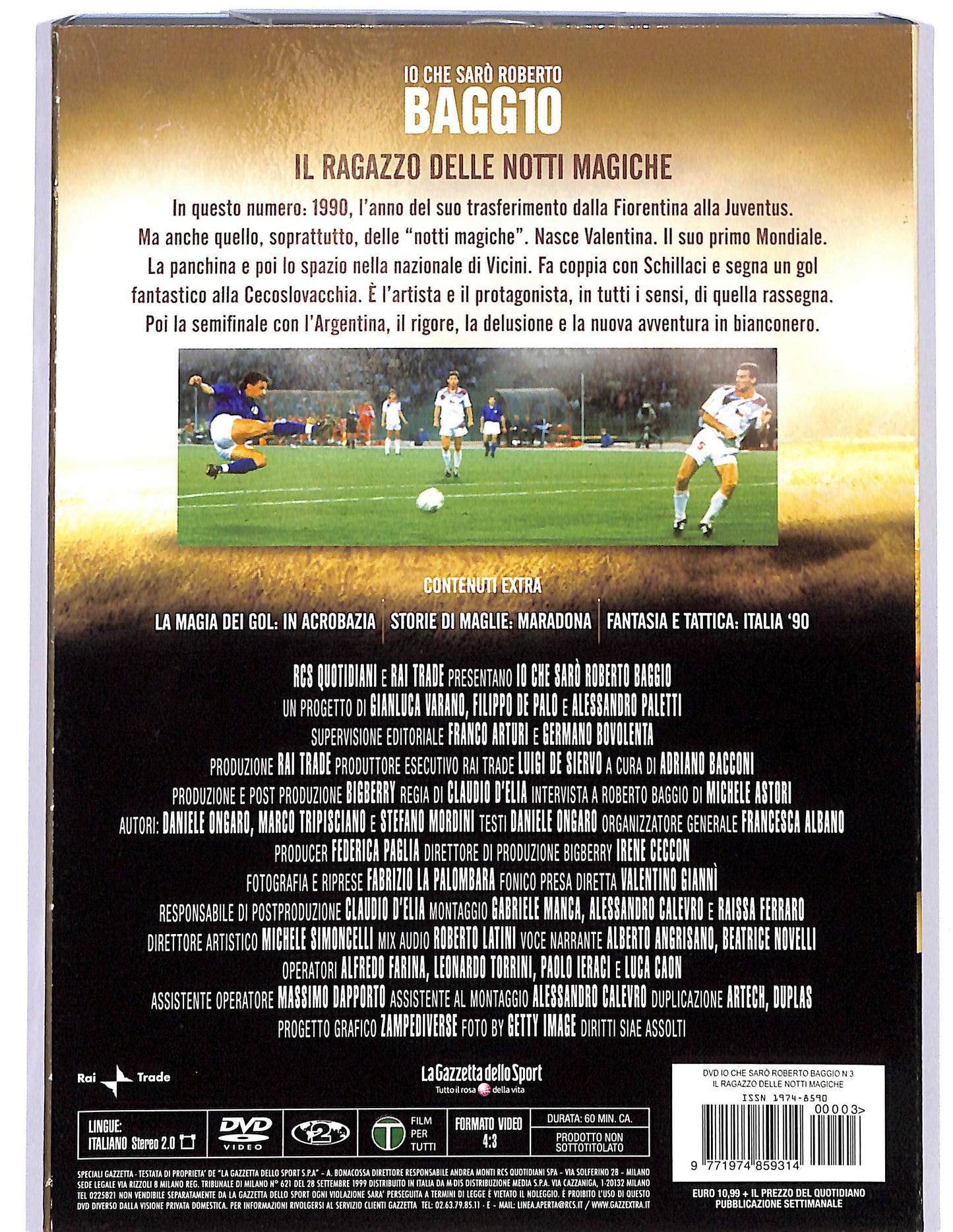 EBOND il ragazzo delle notti magiche vol.3 slipcase EDITORIALE DVD D678349