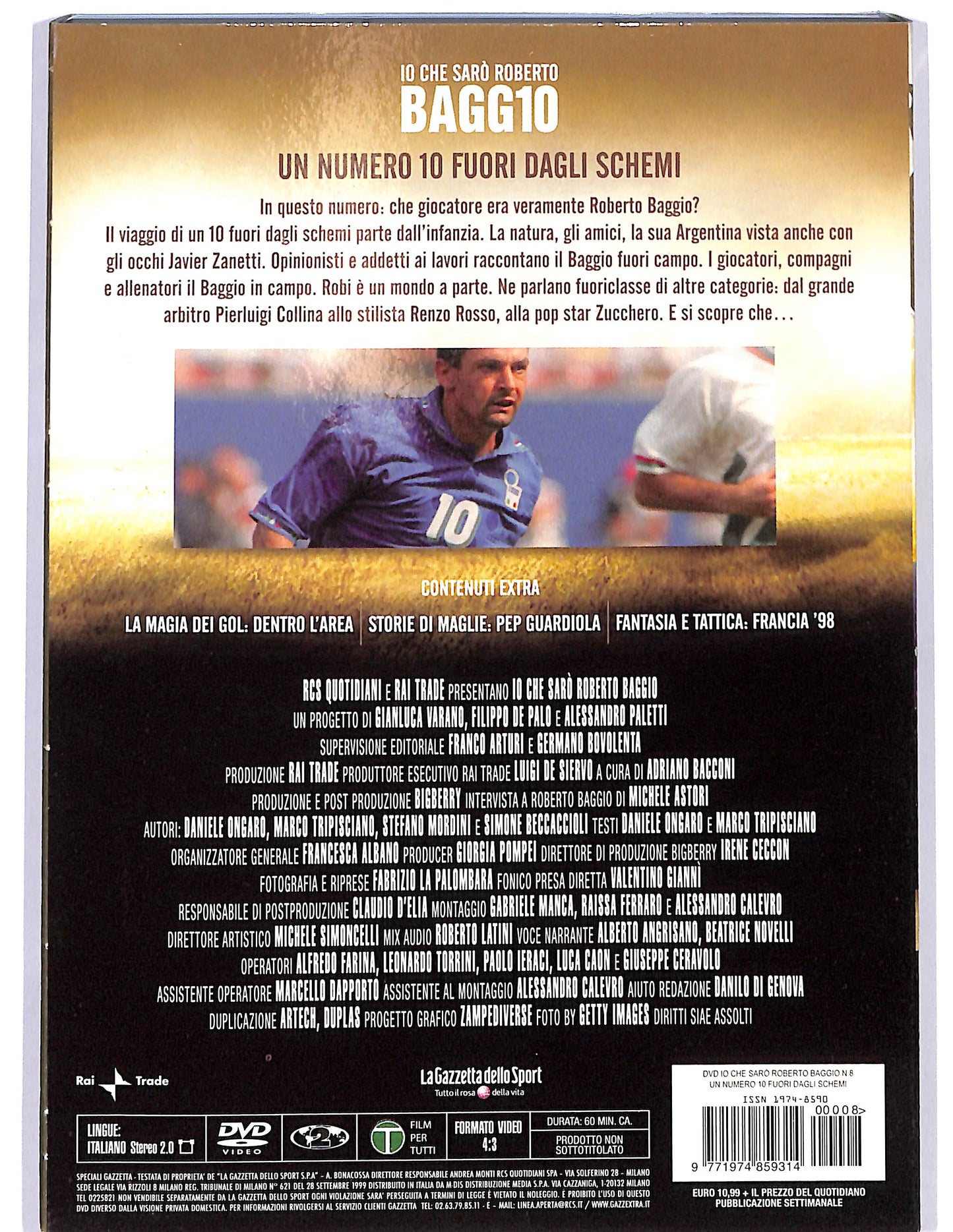 EBOND Un numero 10 fuori dagli schemi vol.8 slipcase EDITORIALE DVD D678353