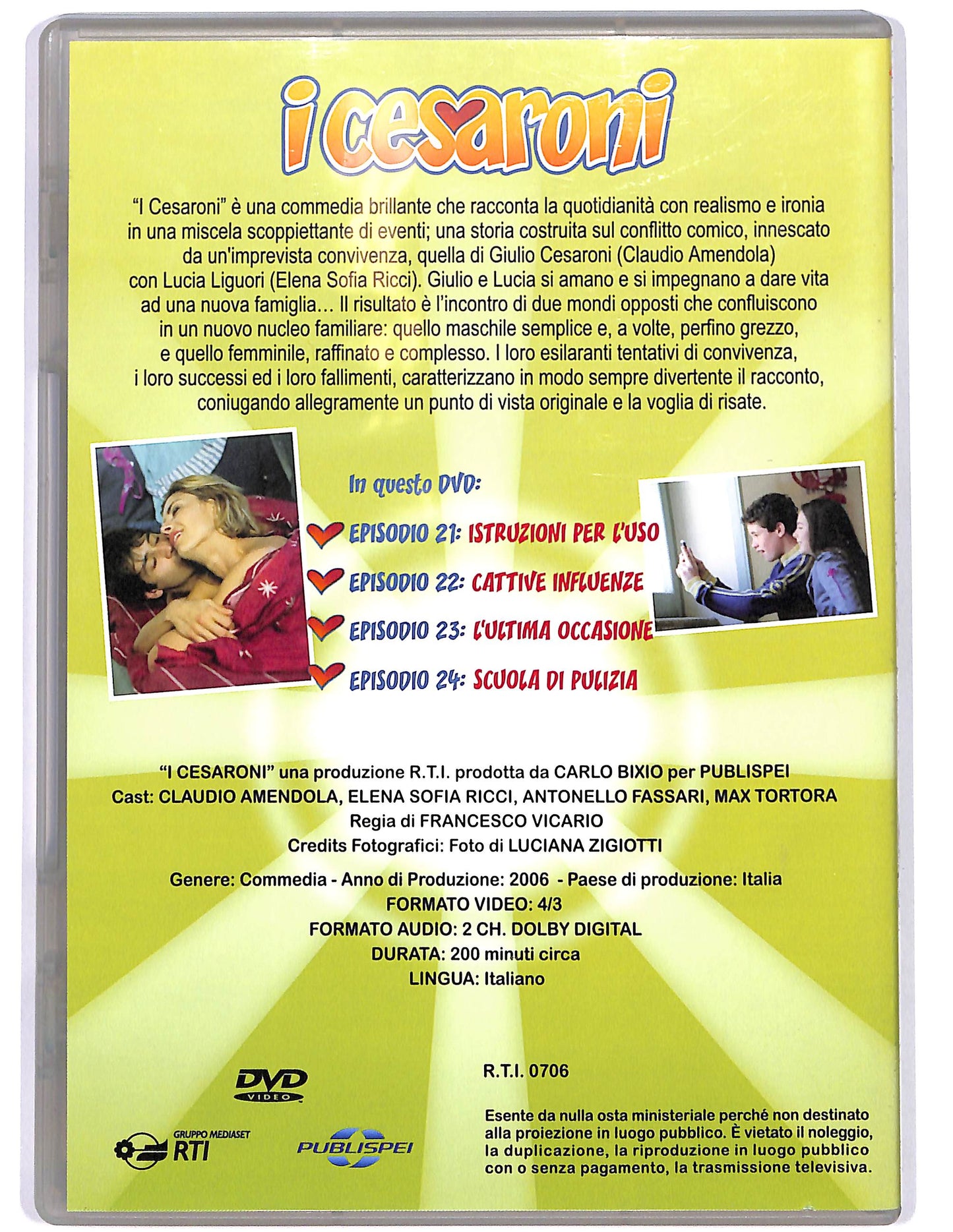 EBOND I Cesaroni vol.6 Stagione 1 EDITORIALE DVD D678421