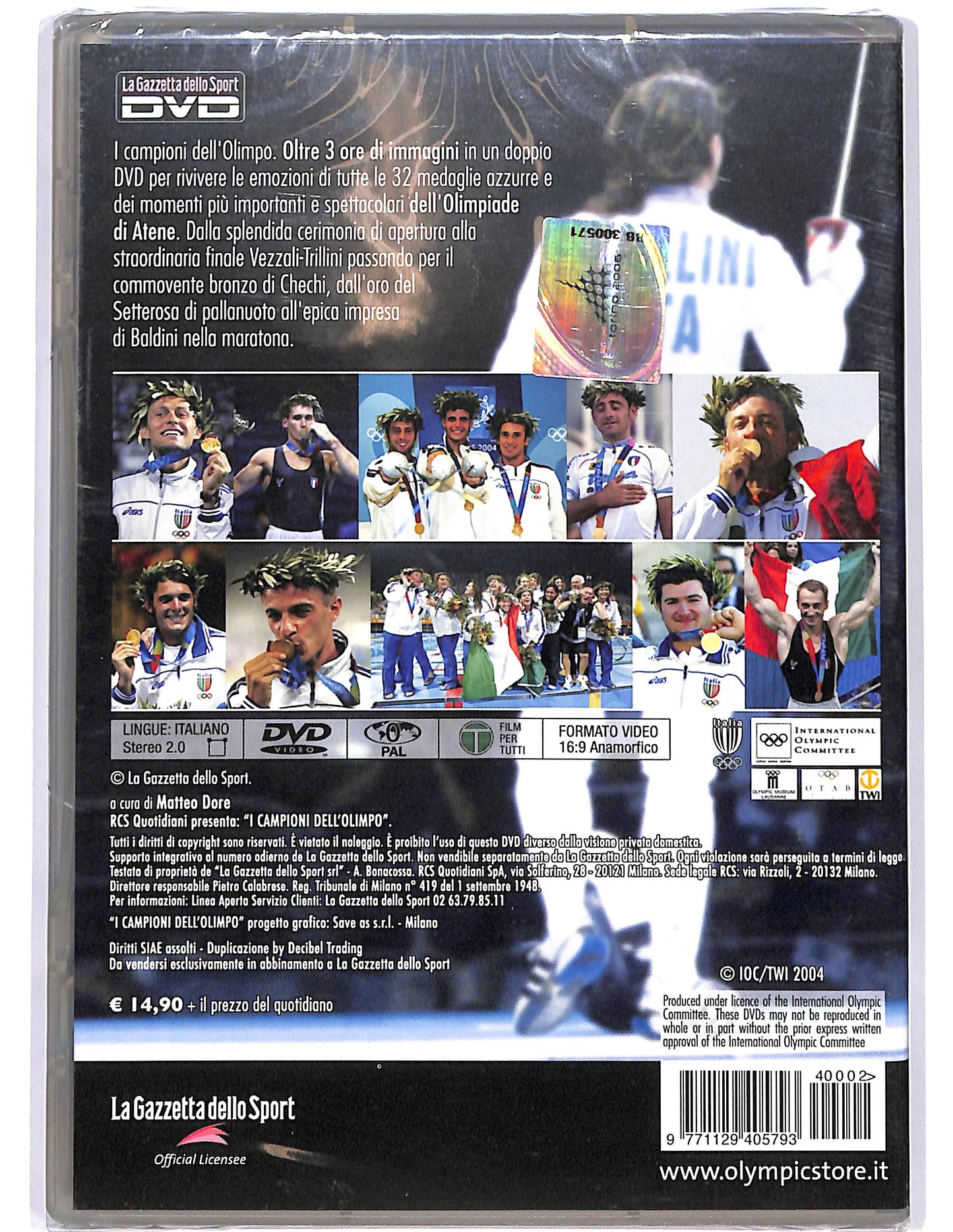 EBOND I campioni dell'Olimpo EDITORIALE DVD D678424