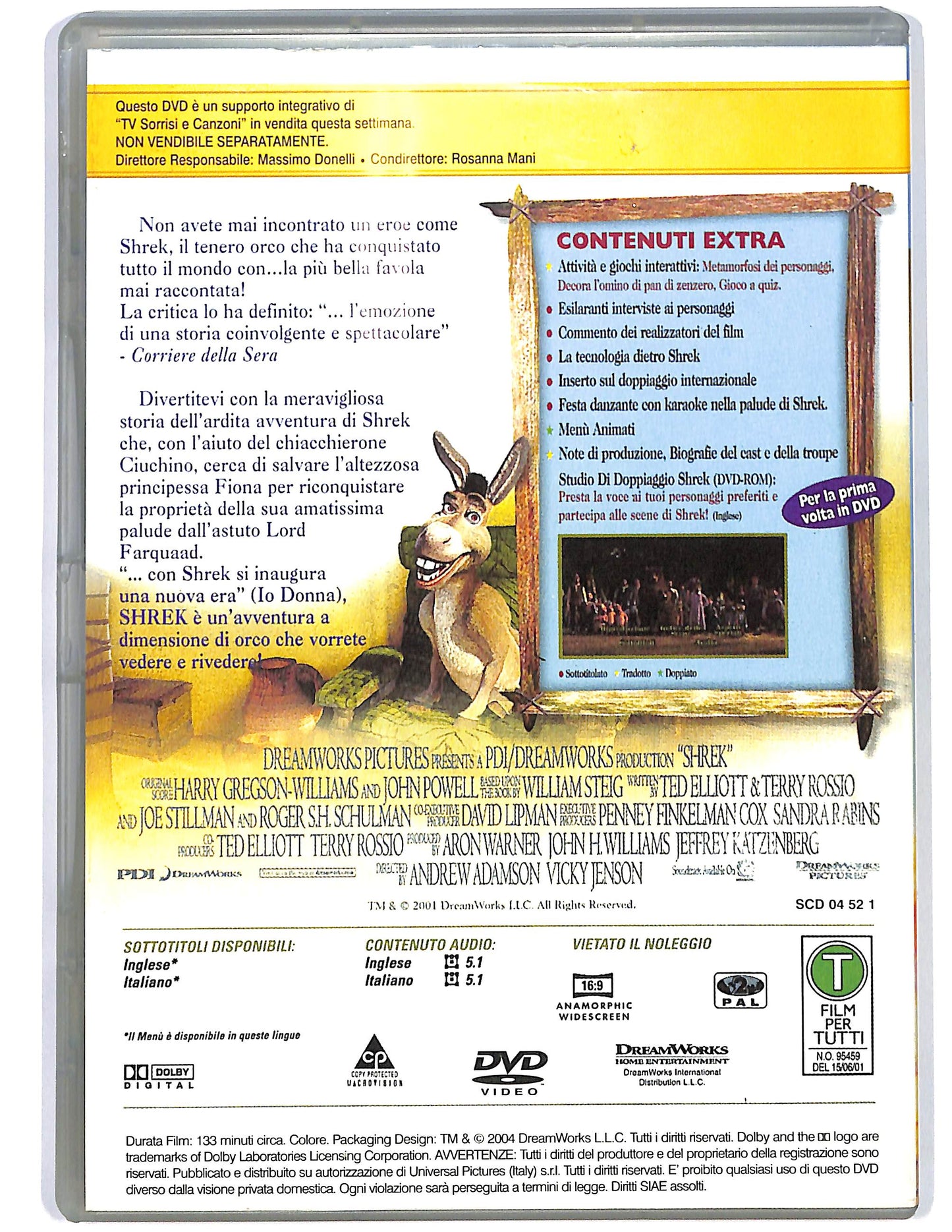EBOND Shrek EDITORIALE DVD D678640