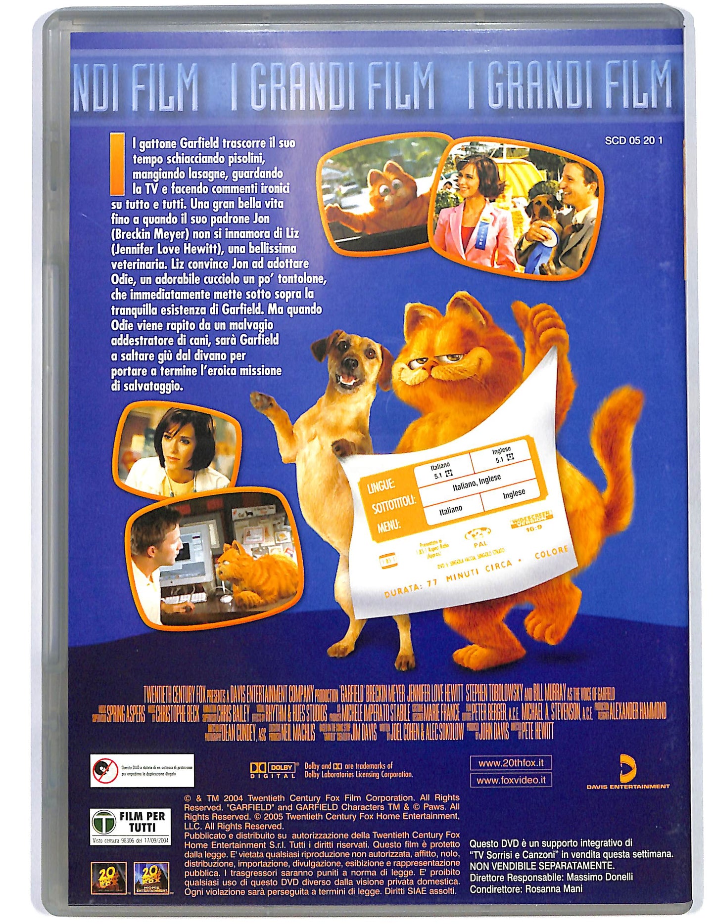 EBOND Garfield - Il film EDITORIALE DVD D678653