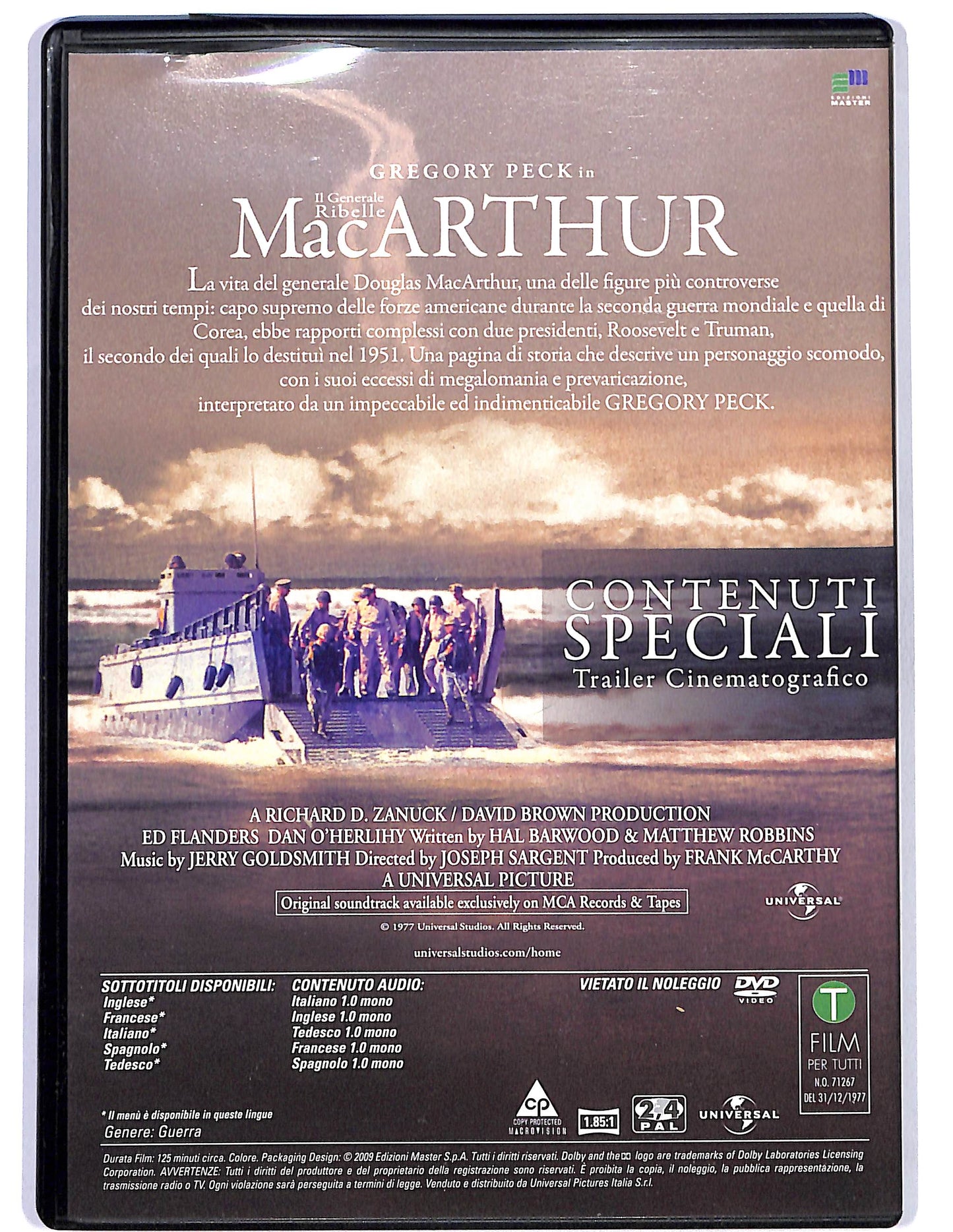 EBOND MacArthur il generale ribelle EDITORIALE DVD D678735