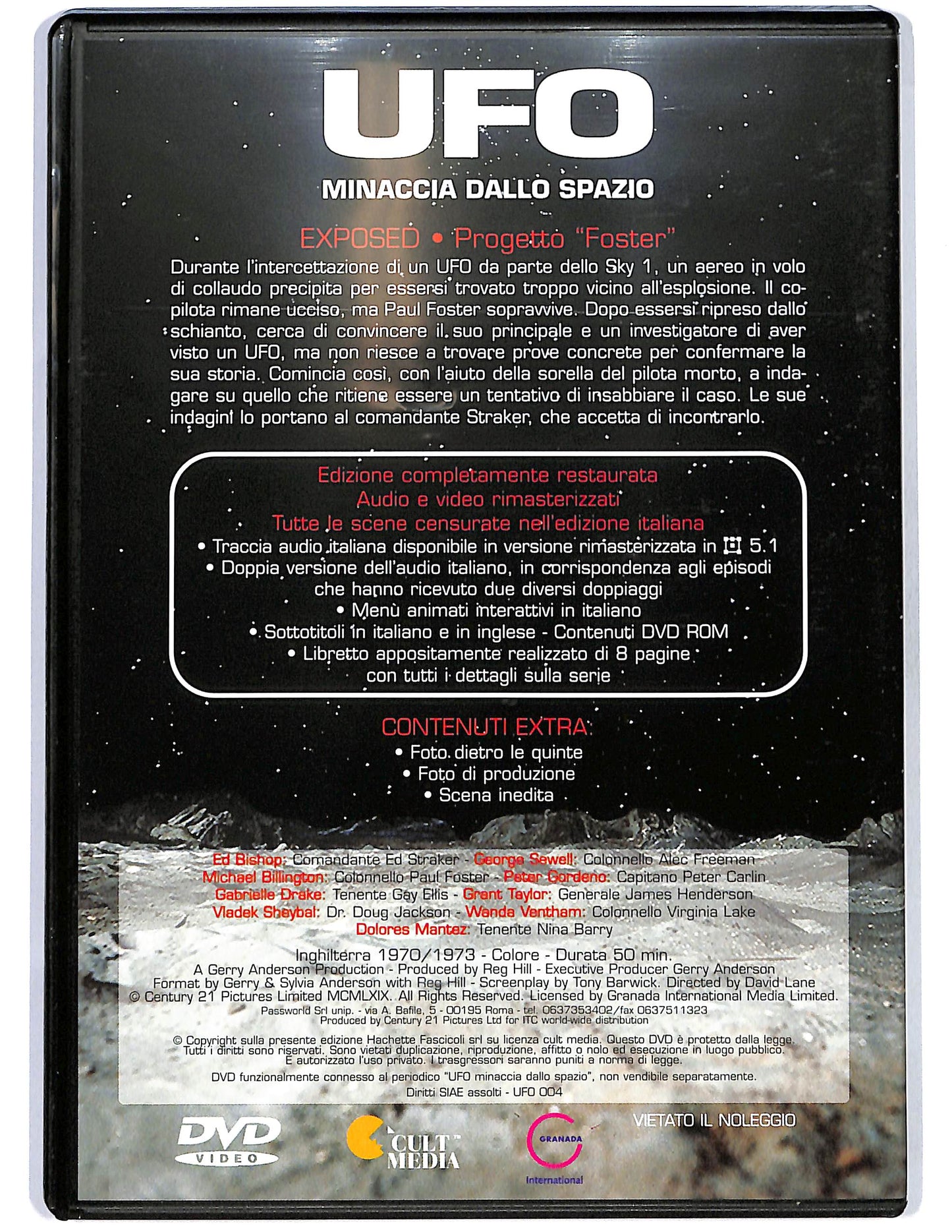 EBOND Ufo minaccia dallo spazzio vol.4 EDITORIALE DVD D678829