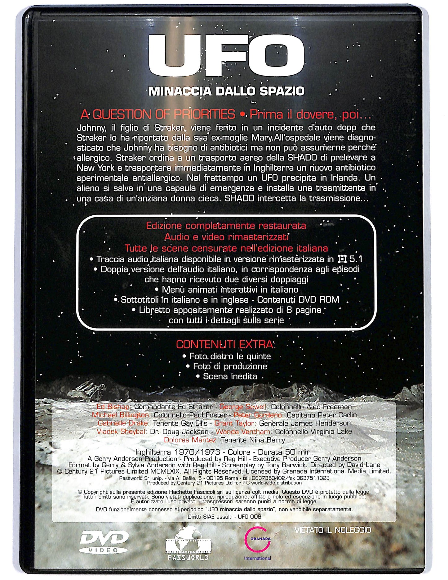 EBOND Ufo minaccia dallo spazio vol.8 EDITORIALE DVD D678830