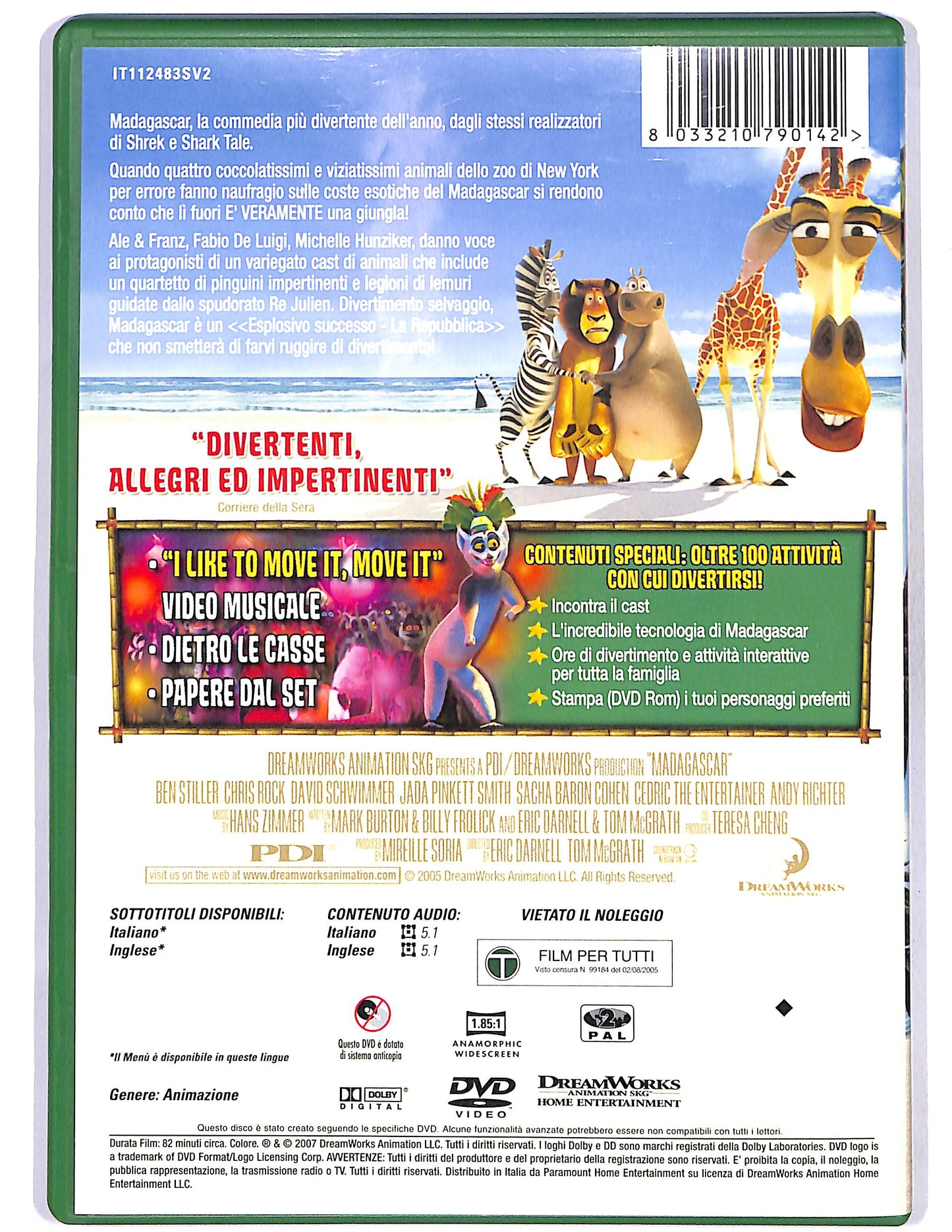EBOND Madagascar DVD D679010