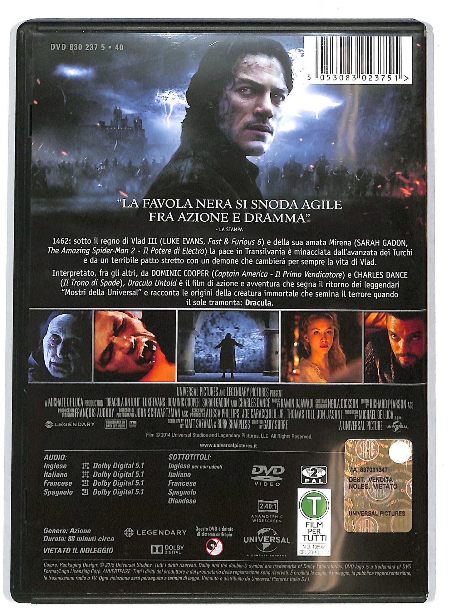 EBOND Dracula Untold DVD D679238