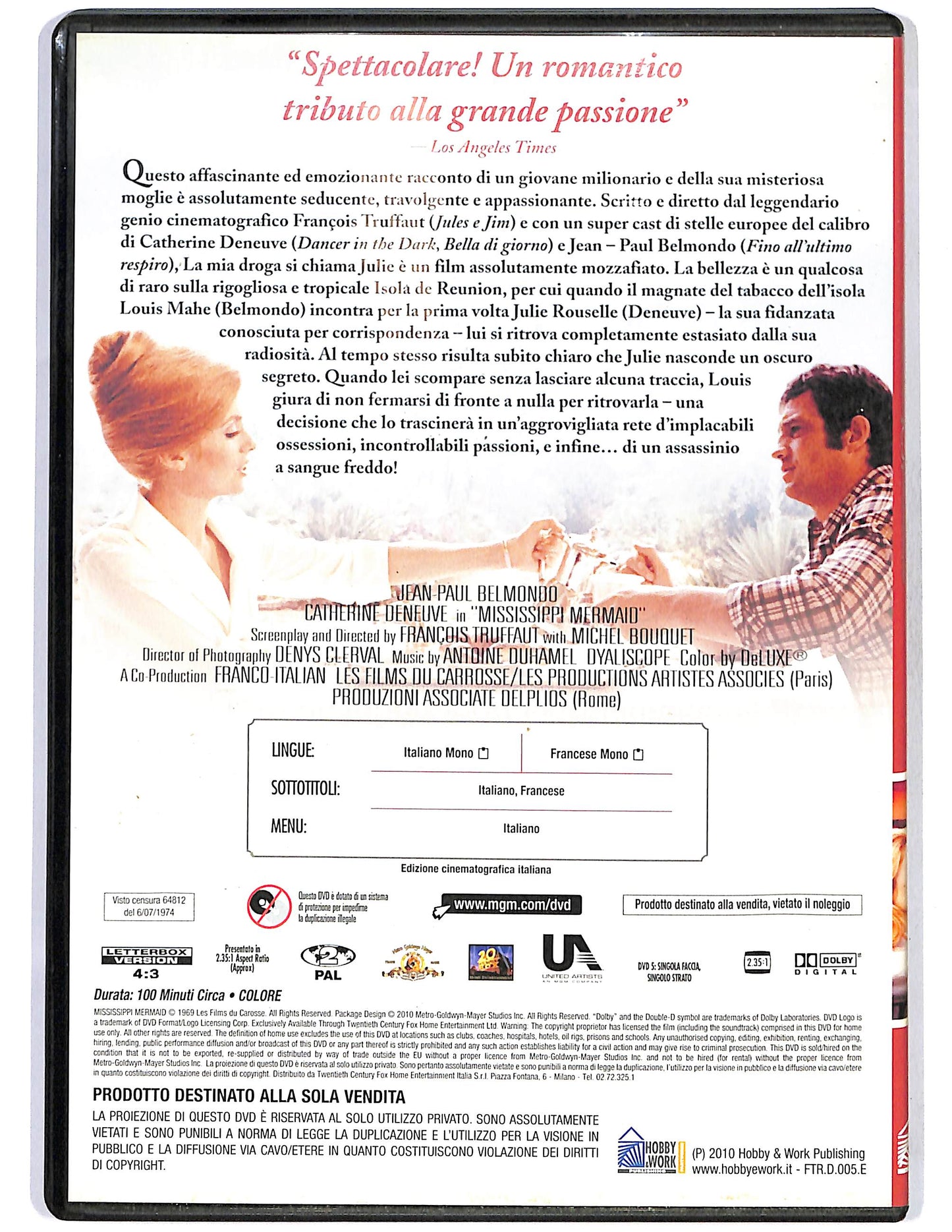 EBOND La mia droga si chiama Julie EDITORIALE DVD D679302