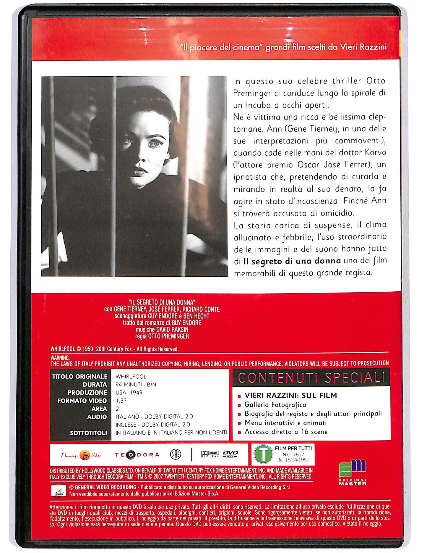 EBOND Il segreto di una donna vol.16 EDITORIALE DVD D679413