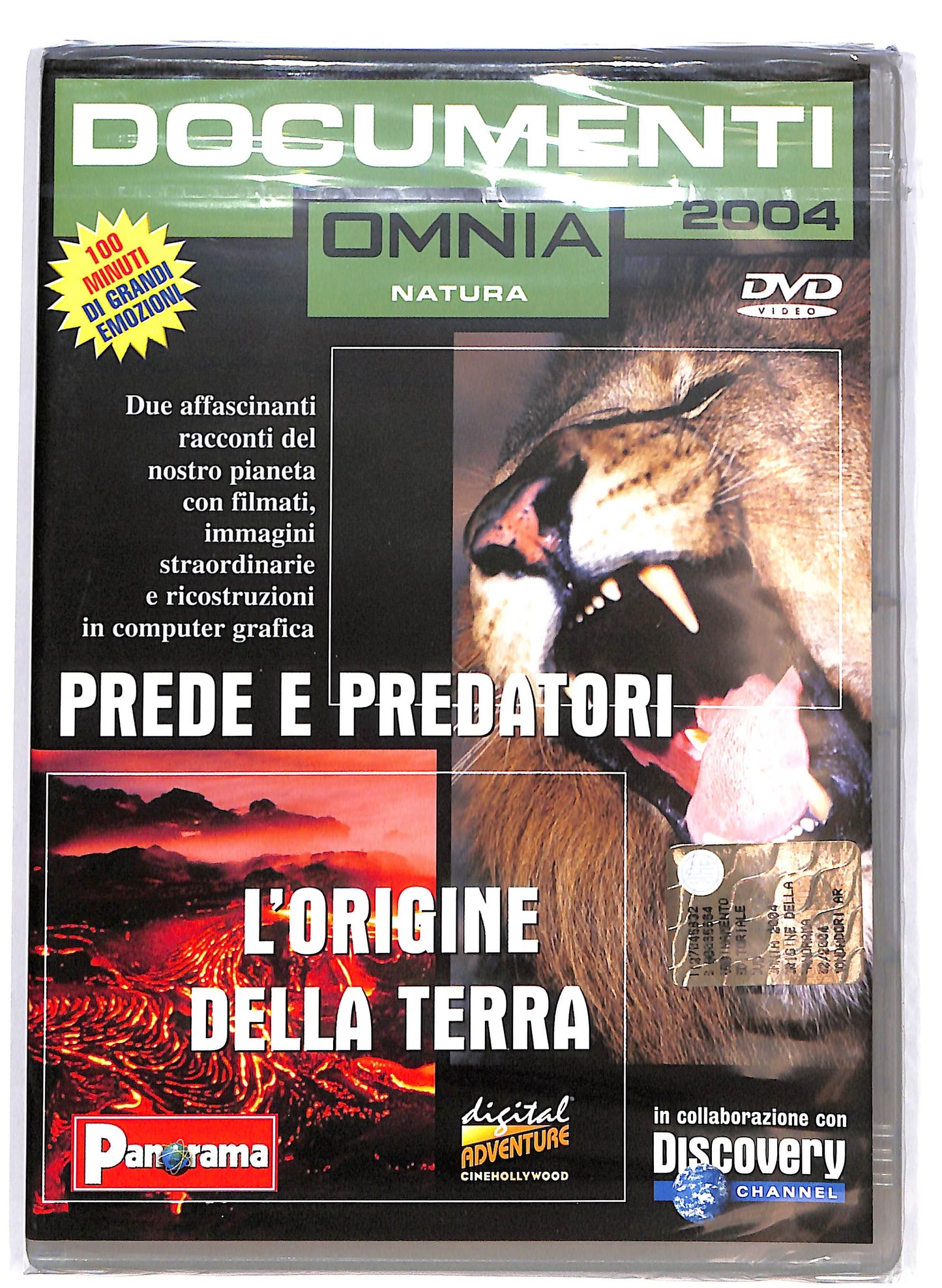 EBOND Omnia - Prede e predatori - l'origine della Terra EDITORIALE DVD D679503