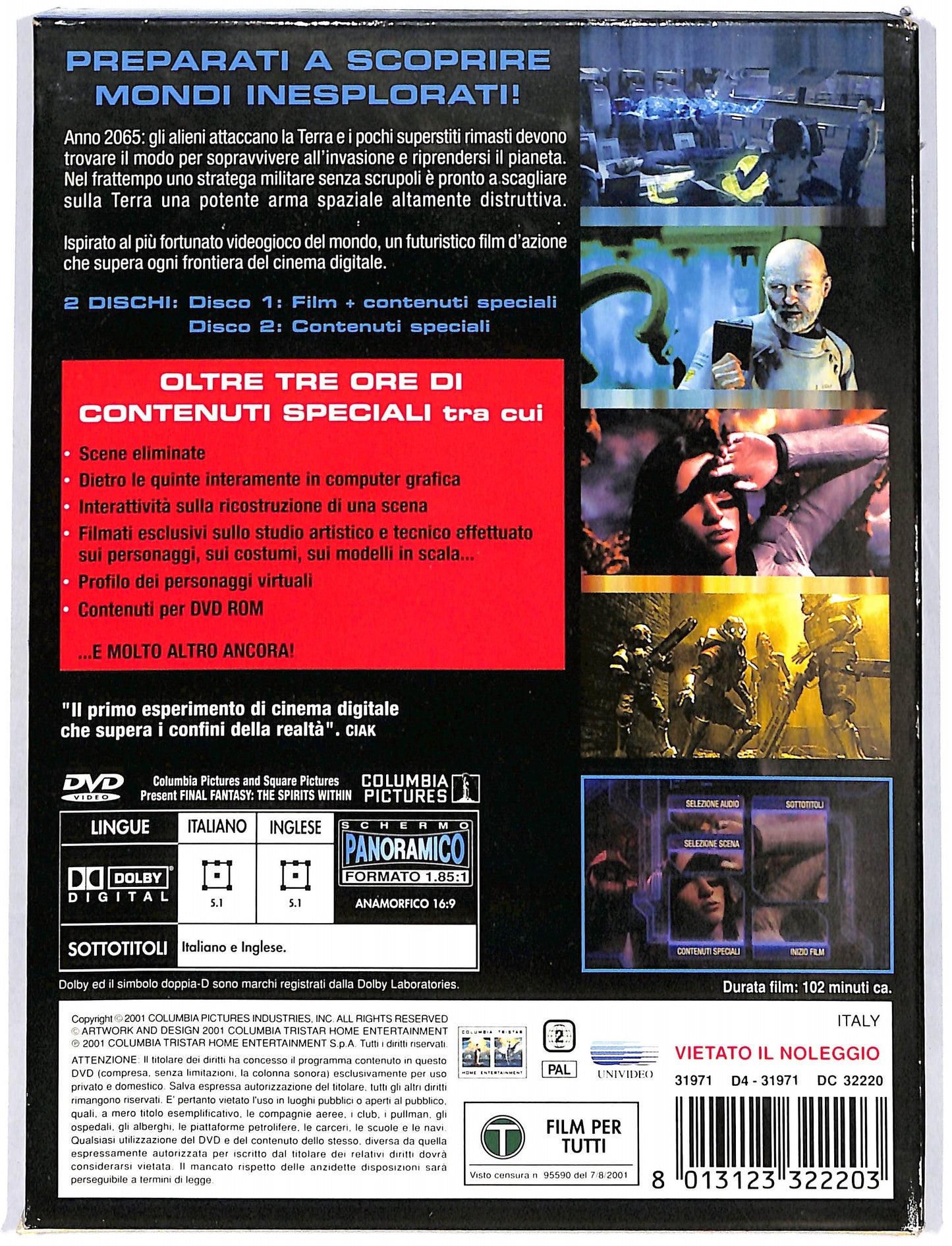 EBOND Final Fantasy DVD D679655