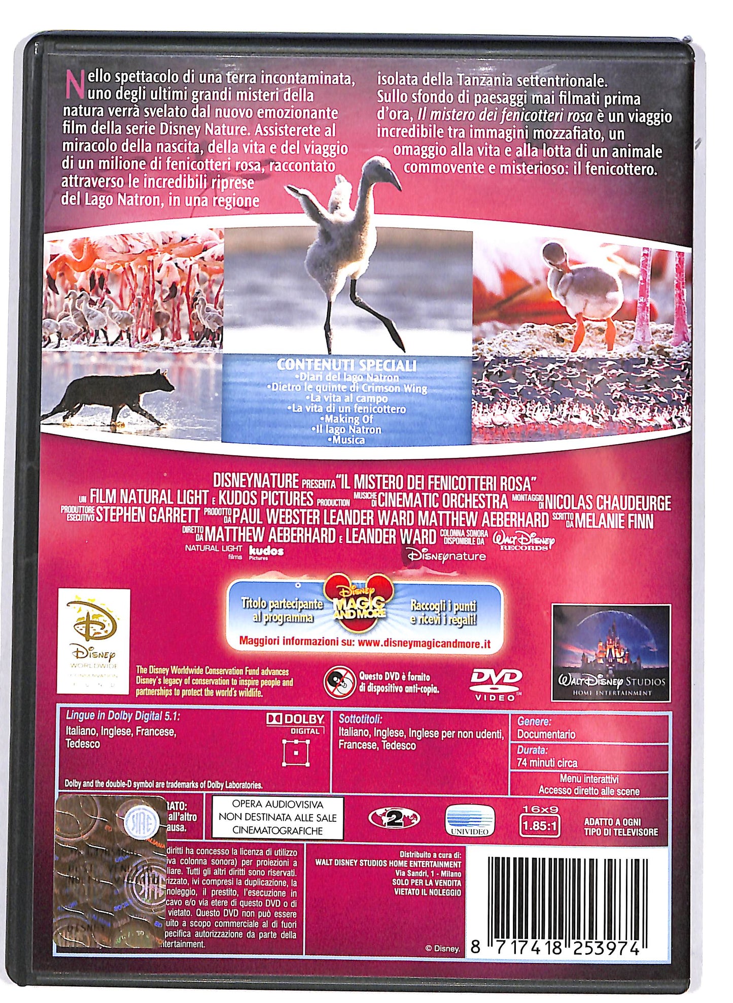 EBOND Il mistero dei fenicotteri rosa DVD D679712