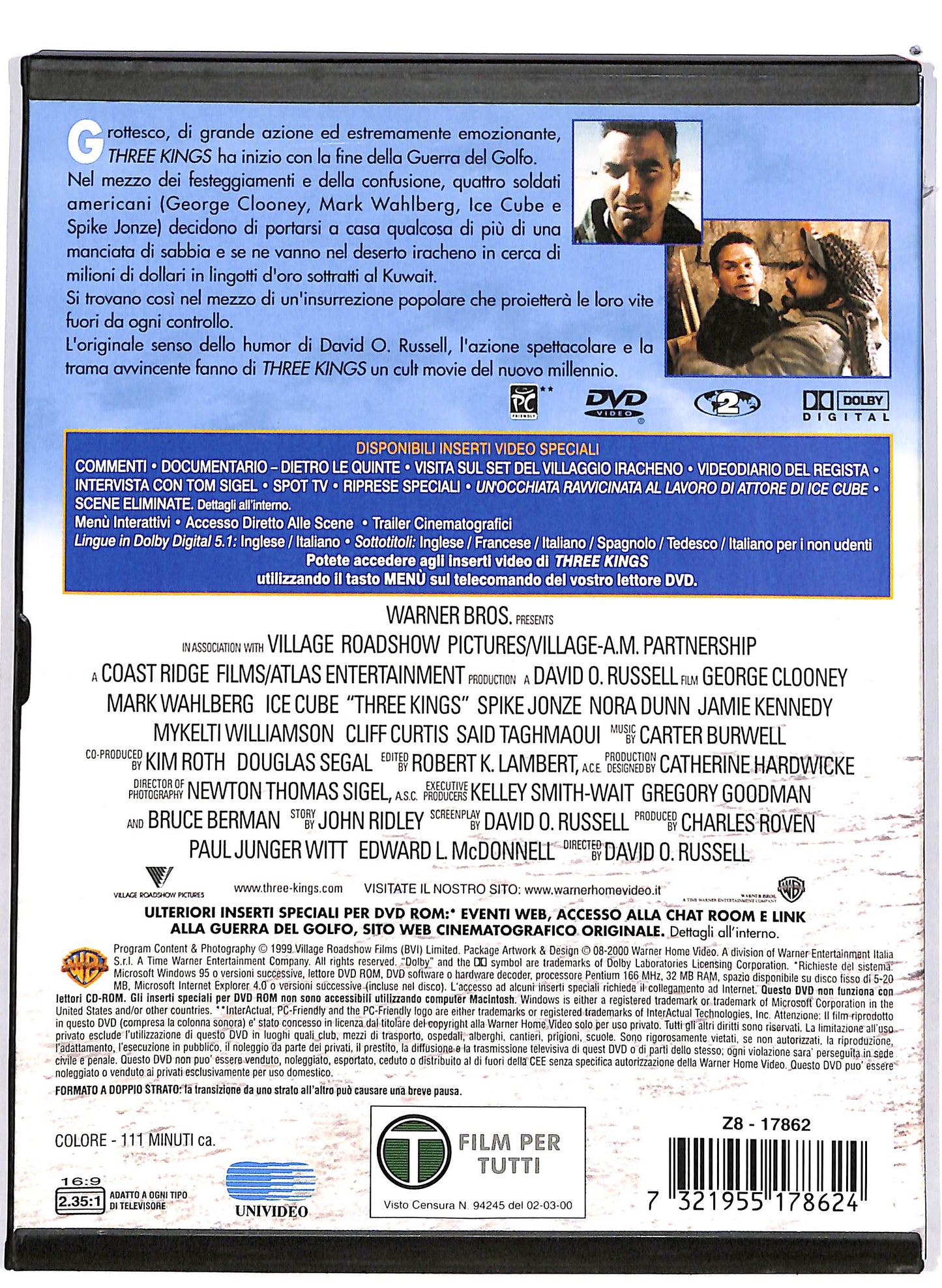 EBOND Three Kings SNAPPER DVD D679718