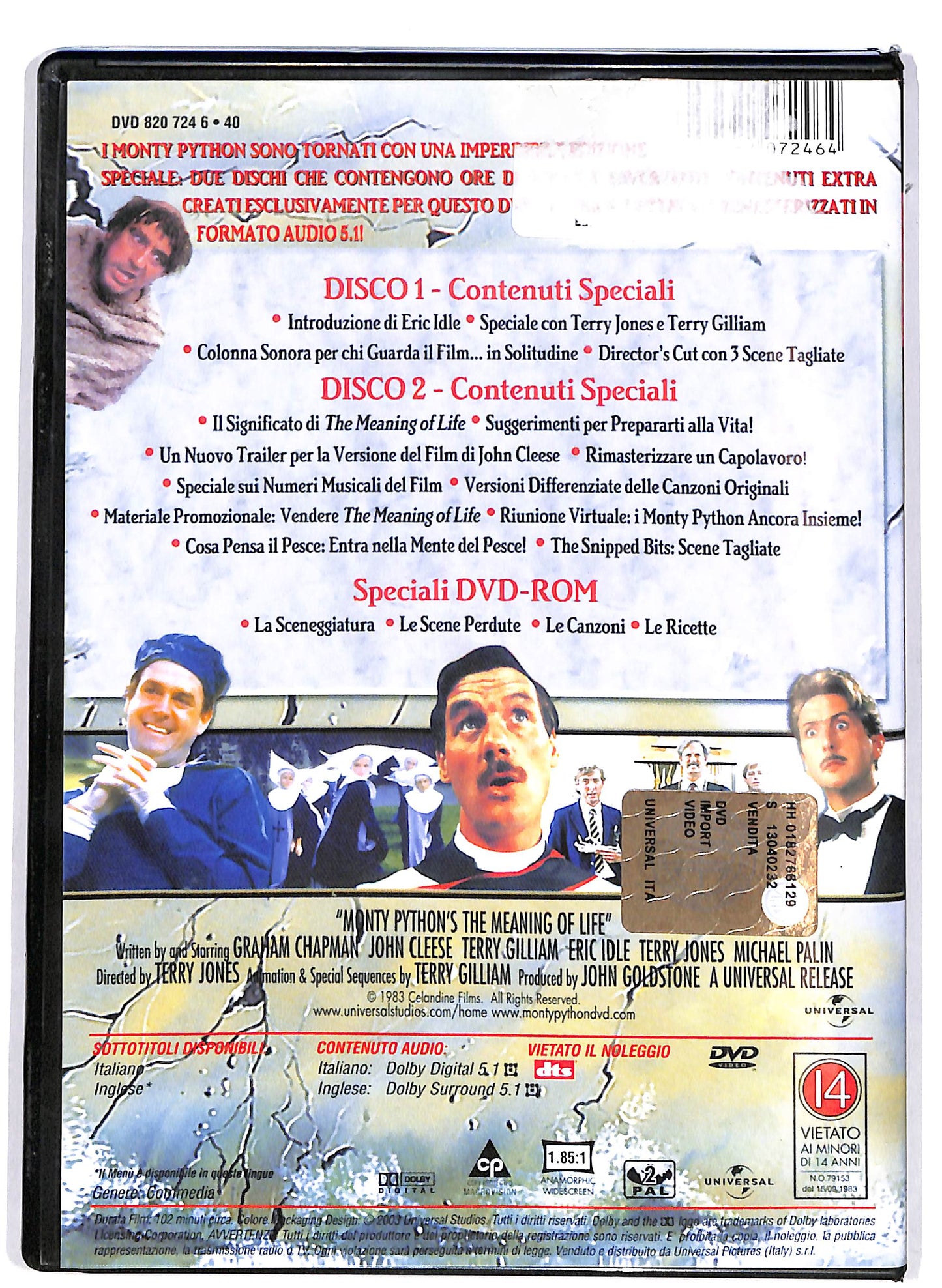 EBOND Monty Python - Il senso della vita EDIZIONE SPECIALE DVD D679735