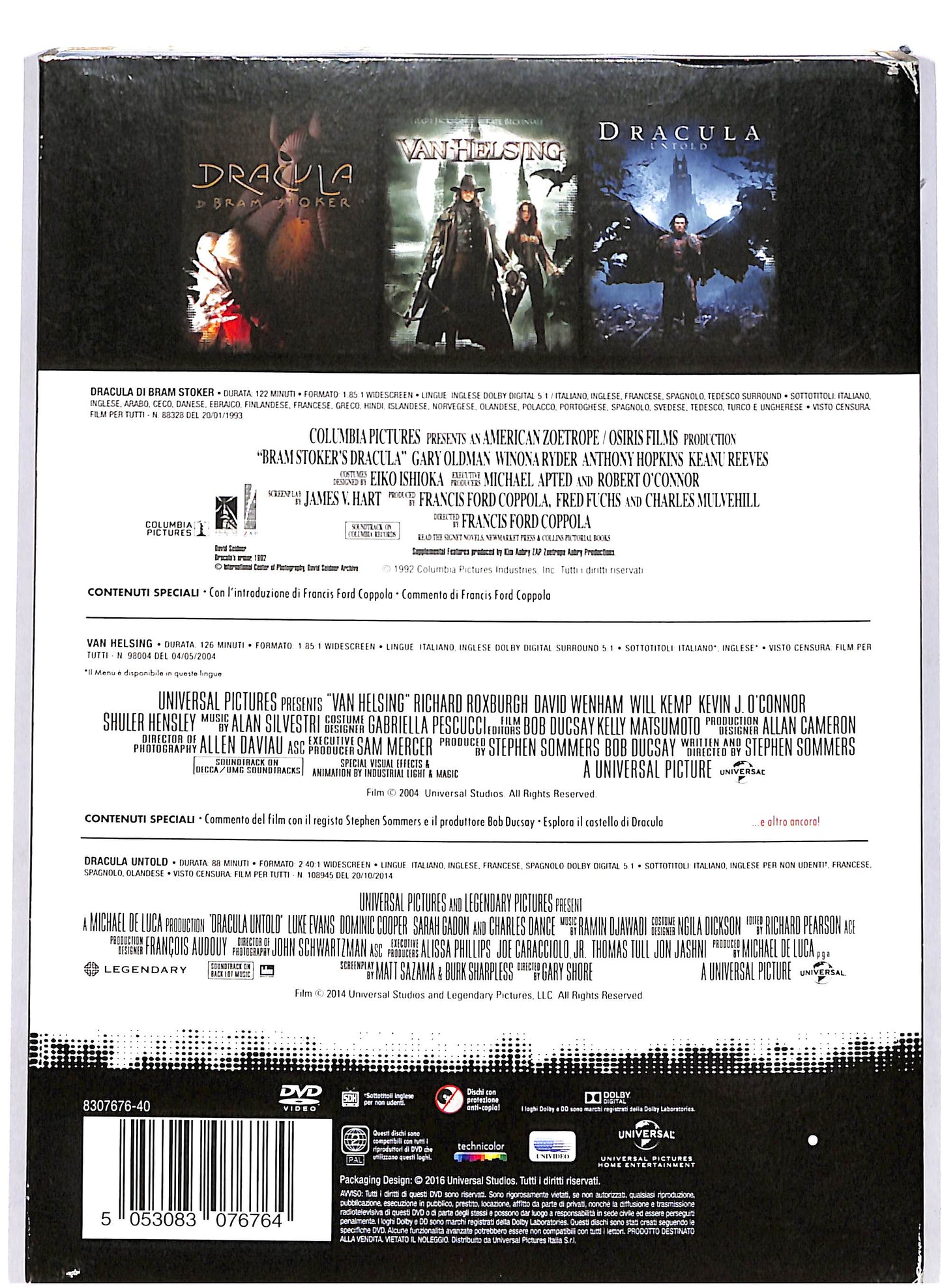 EBOND Vampires Collection ( 3 dischi) DVD D679744