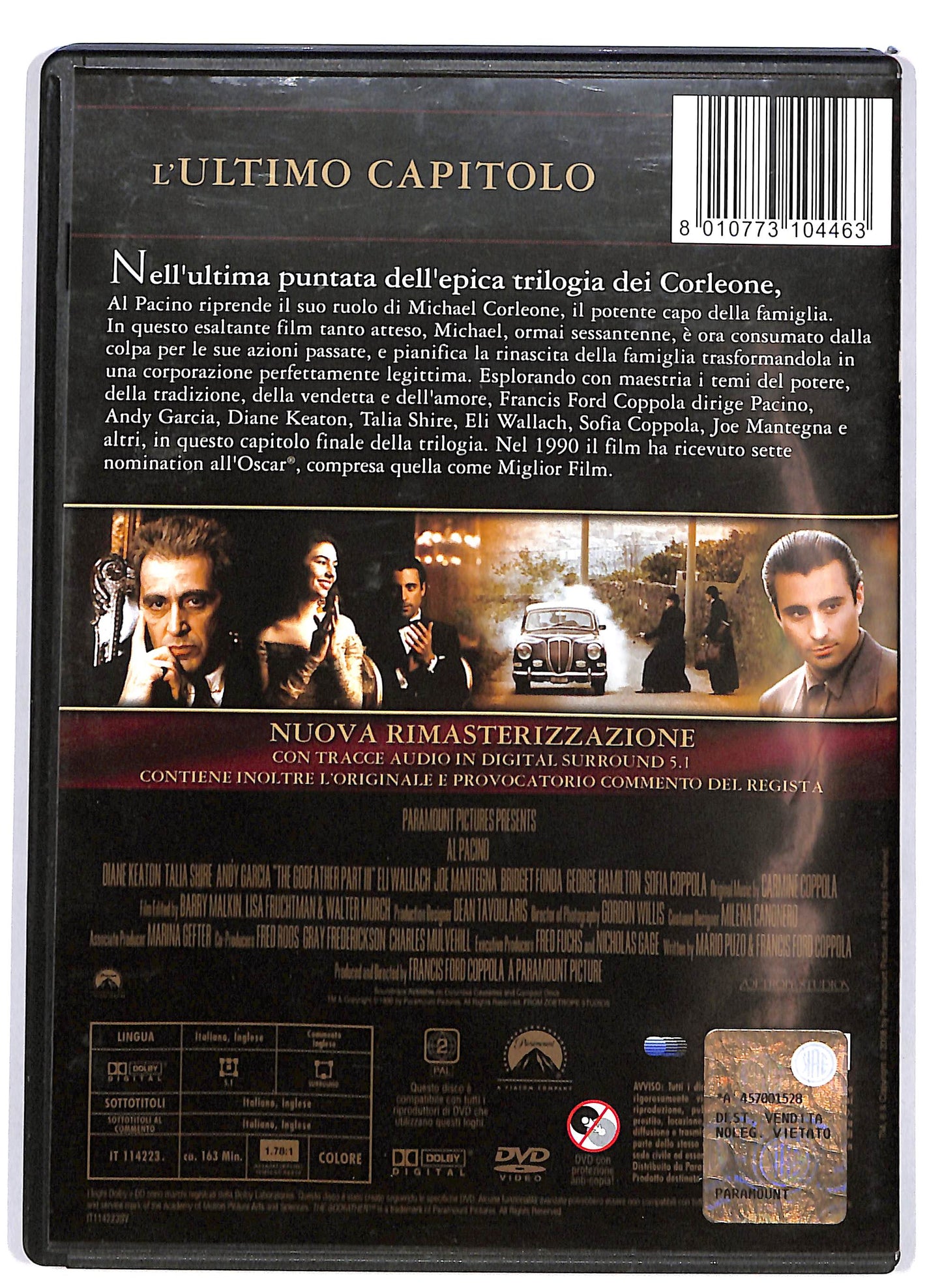EBOND Il padrino parte III DVD D679934