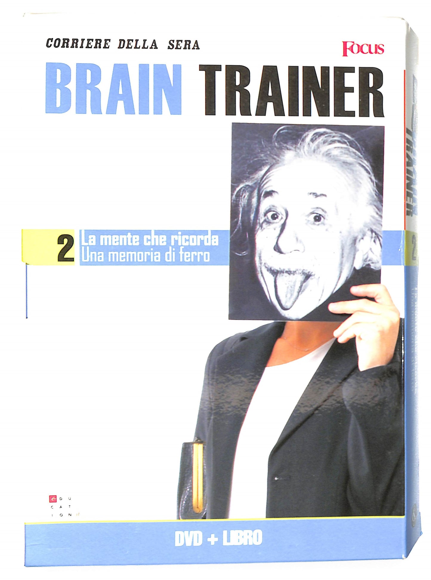 EBOND Brain Trainer vol.2 - la mente che ricorda libro + EDITORIALE DVD D679962