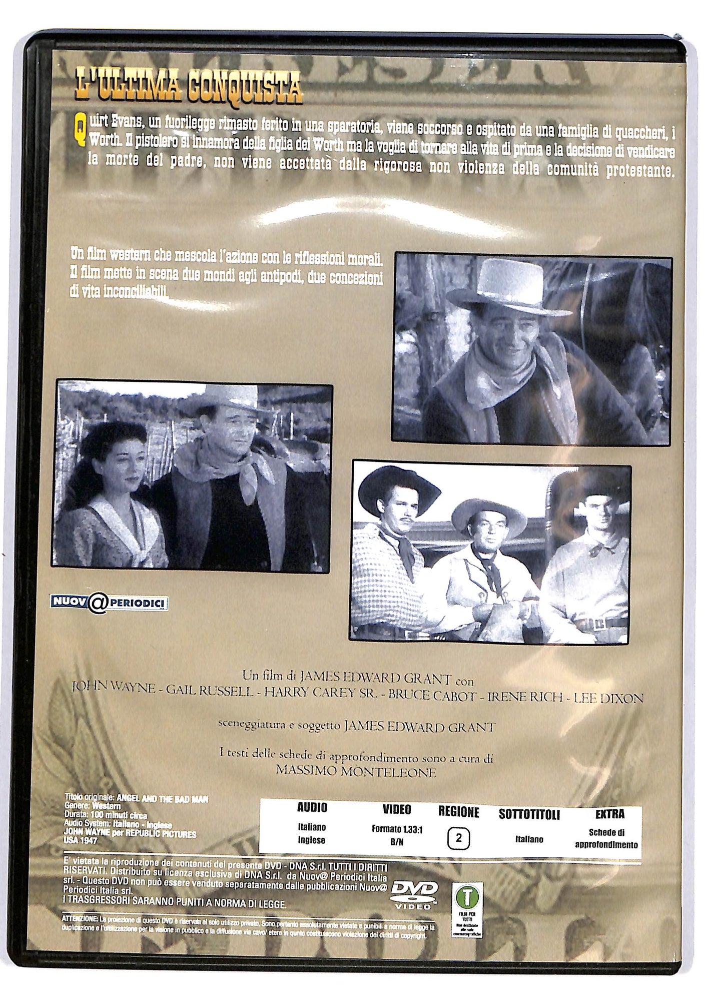 EBOND L'ultima conquista EDITORIALE DVD D680108