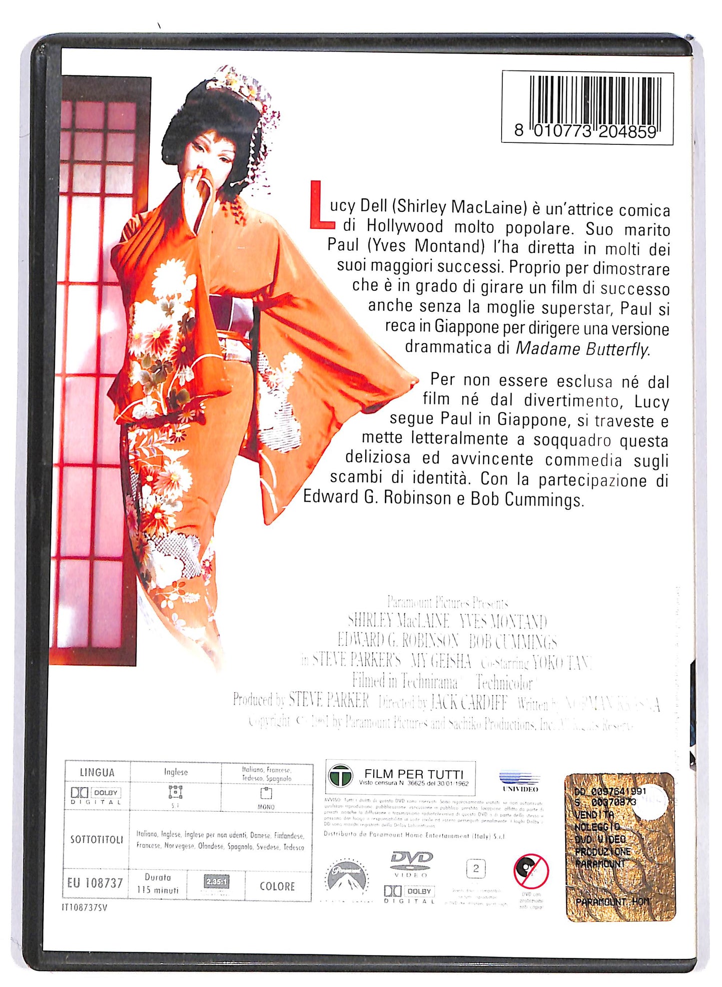 EBOND La mia geisha DVD D680225