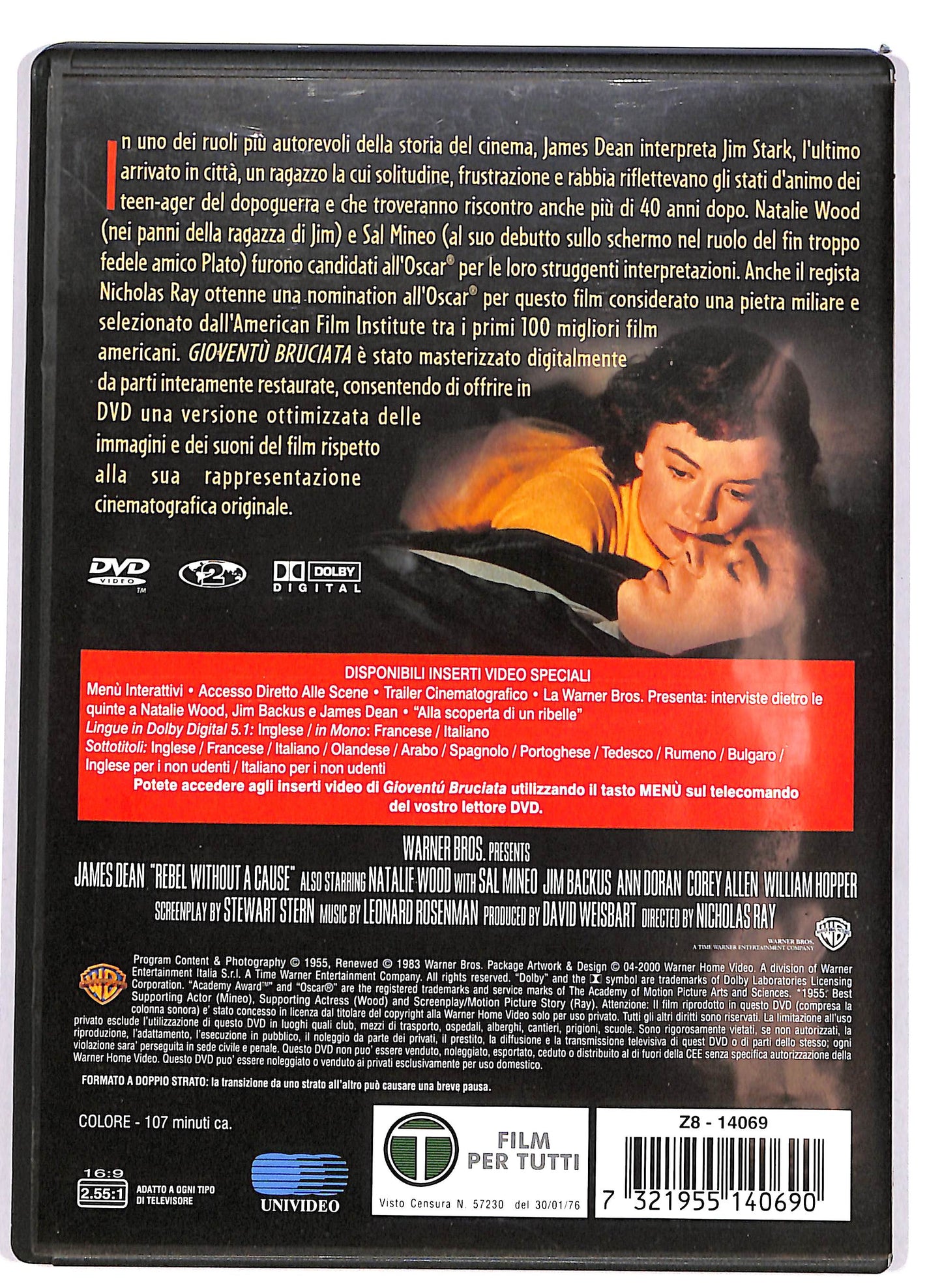 EBOND Gioventu bruciata DVD D680316