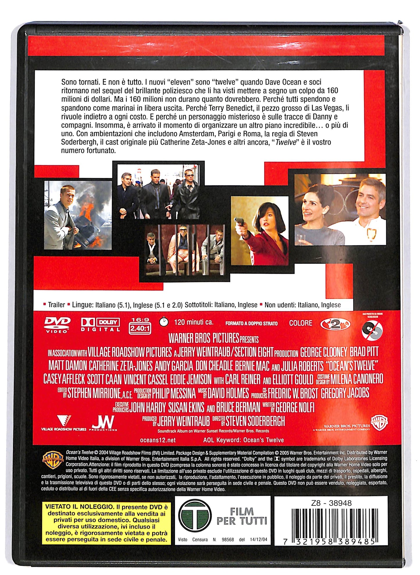 EBOND Ocean's Twelve DVD D680360