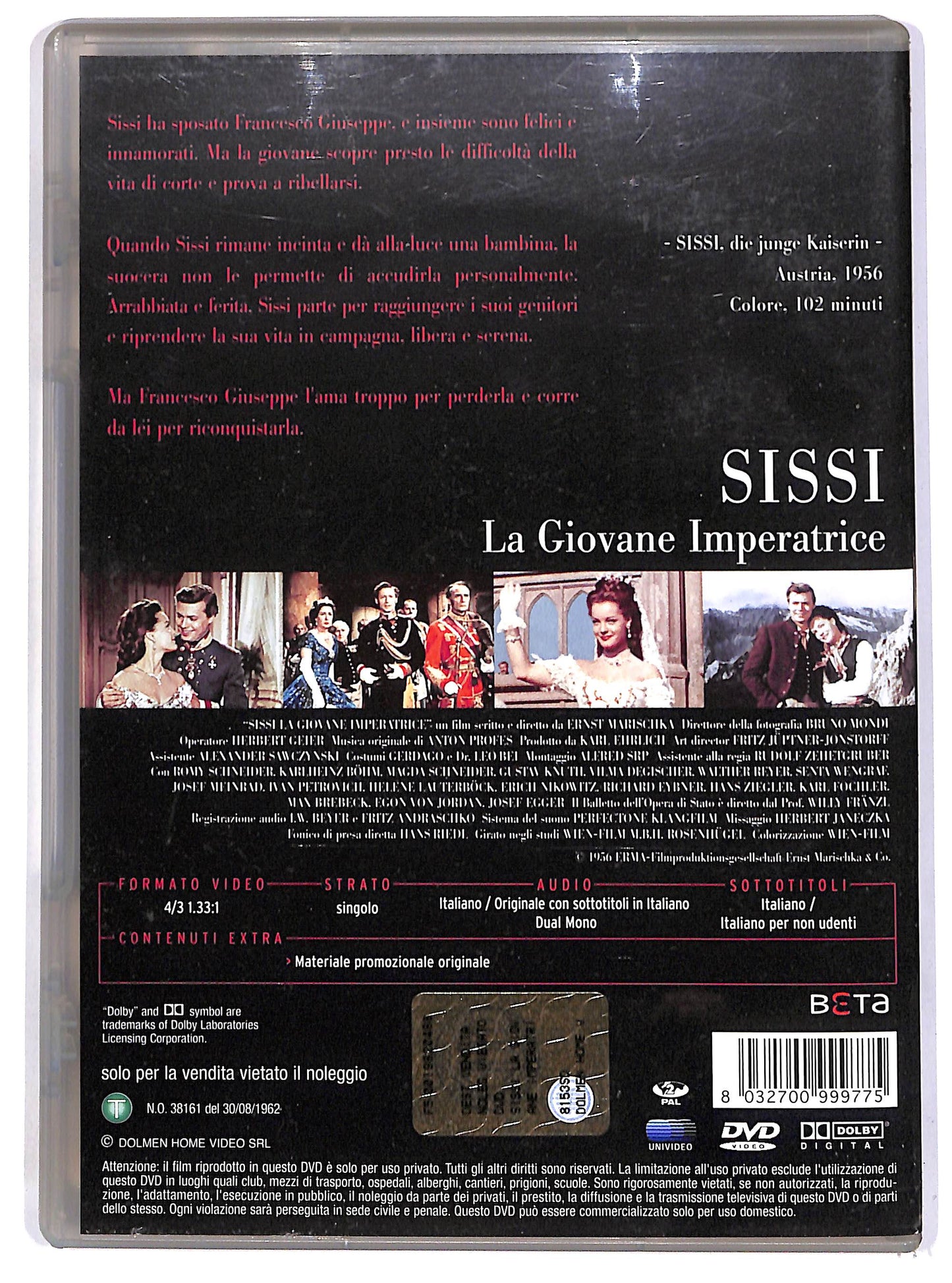 EBOND Sissi - La giovane imperatrice DVD D680628