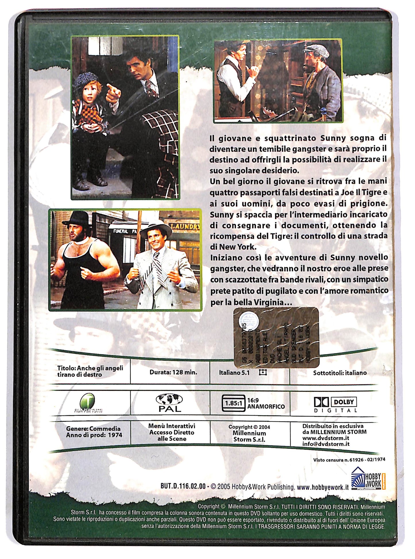 EBOND Anche gli angeli tirano di destro EDITORIALE DVD D680820