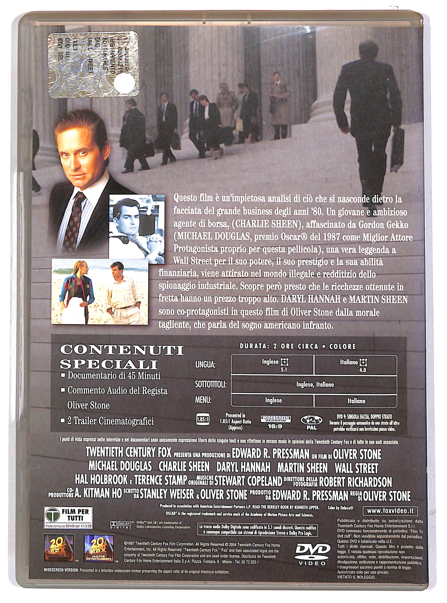 EBOND Wall Street EDITORIALE DVD D680831