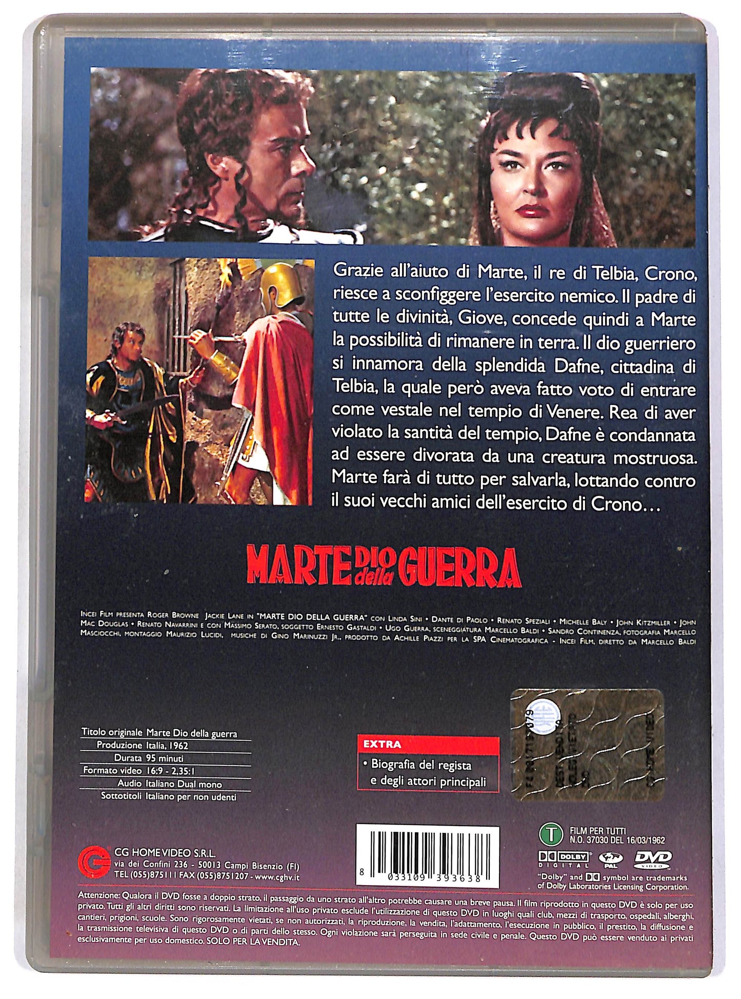 EBOND Marte, dio della guerra DVD D680909