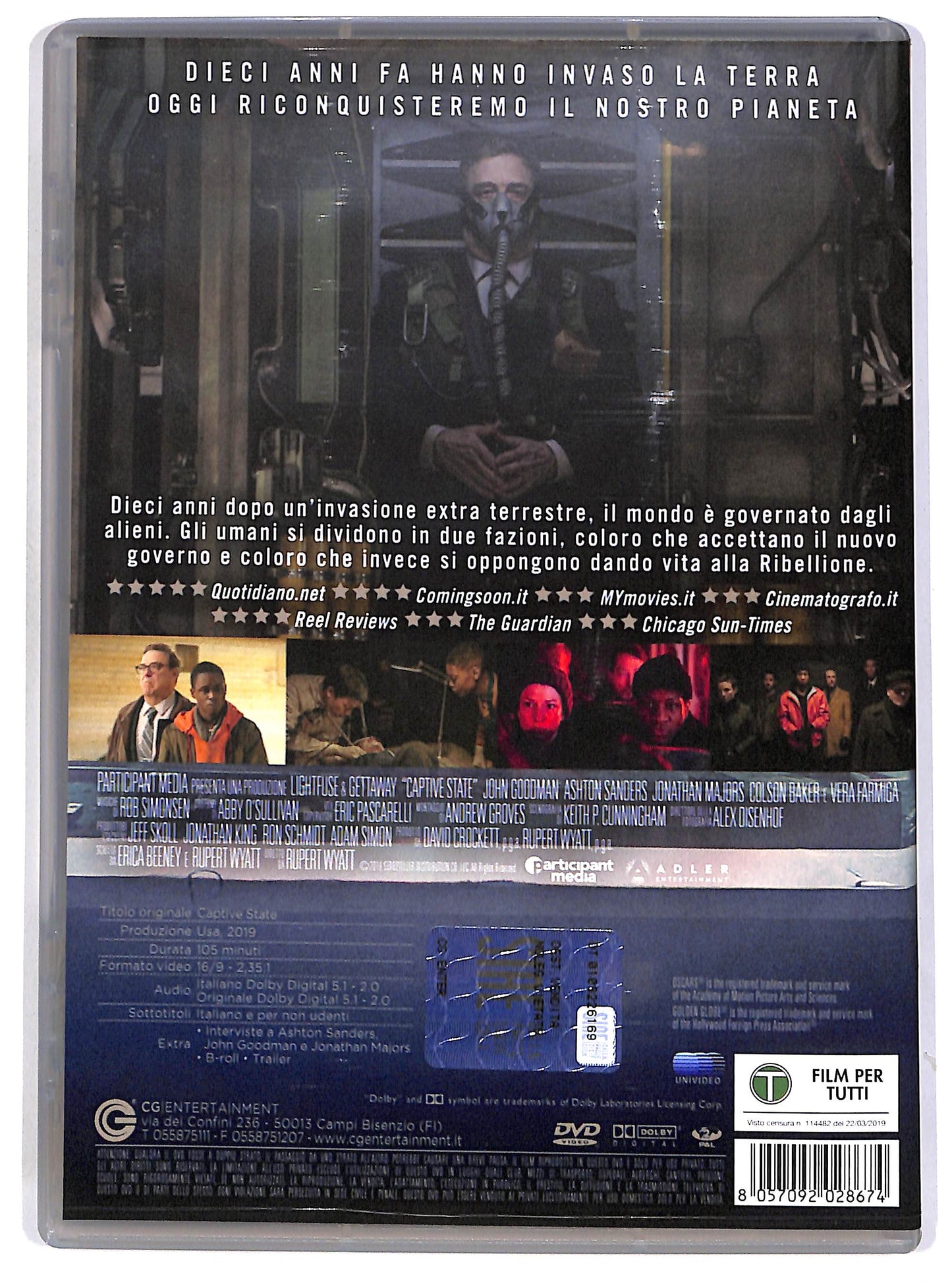 EBOND Captive State DVD D681007