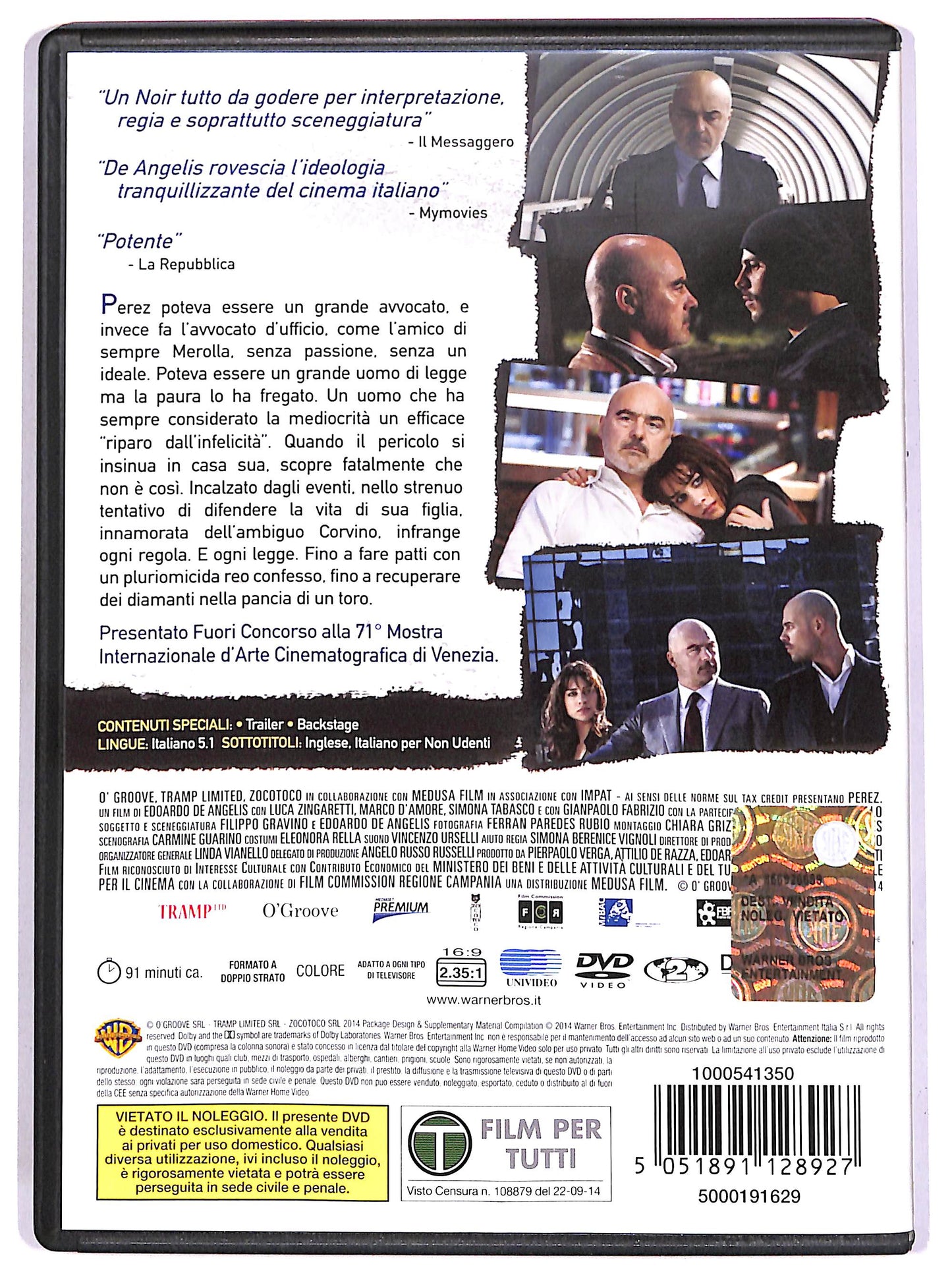 EBOND Perez. DVD D681142